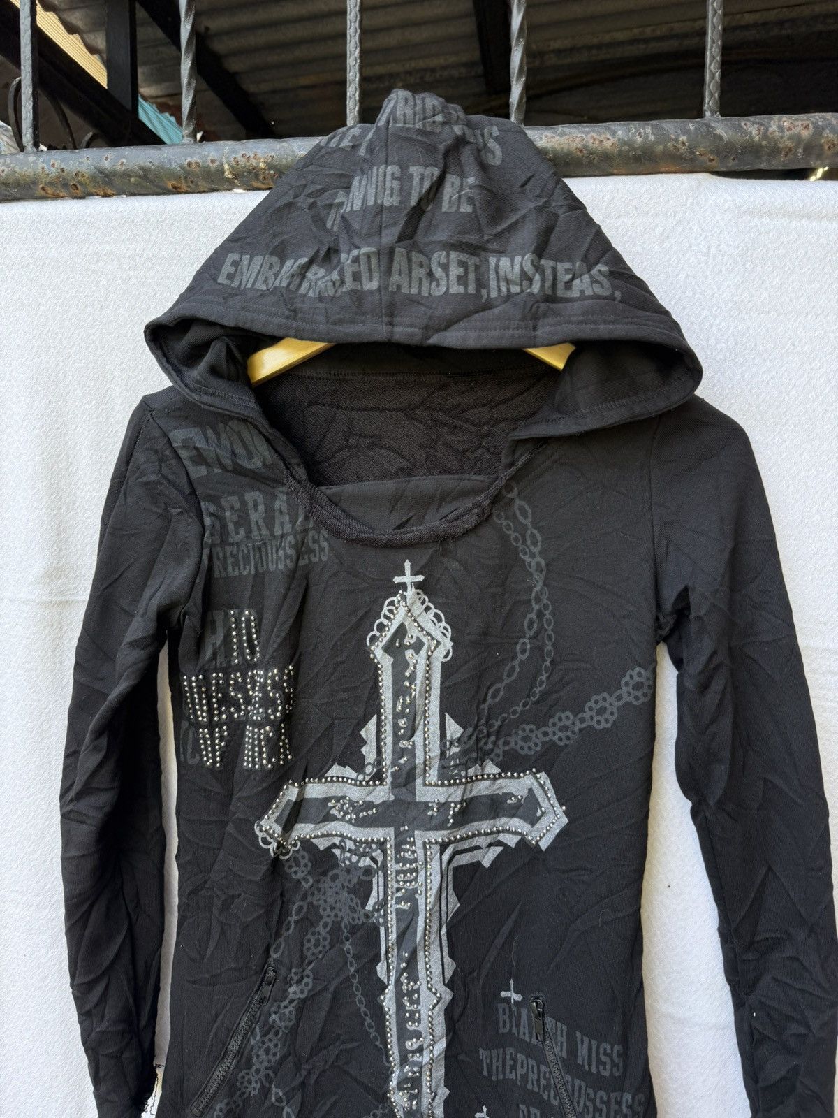 Japanese Brand Japanese hoodie cross style Ifsixwasnine lgb Size US S / EU 44-46 / 1 - 4 Thumbnail