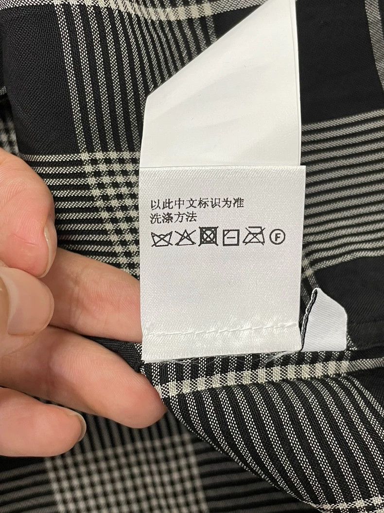 Loewe LOEWE Black and white checkered shirt Size XS / US 0-2 / IT 36-38 - 7 Thumbnail