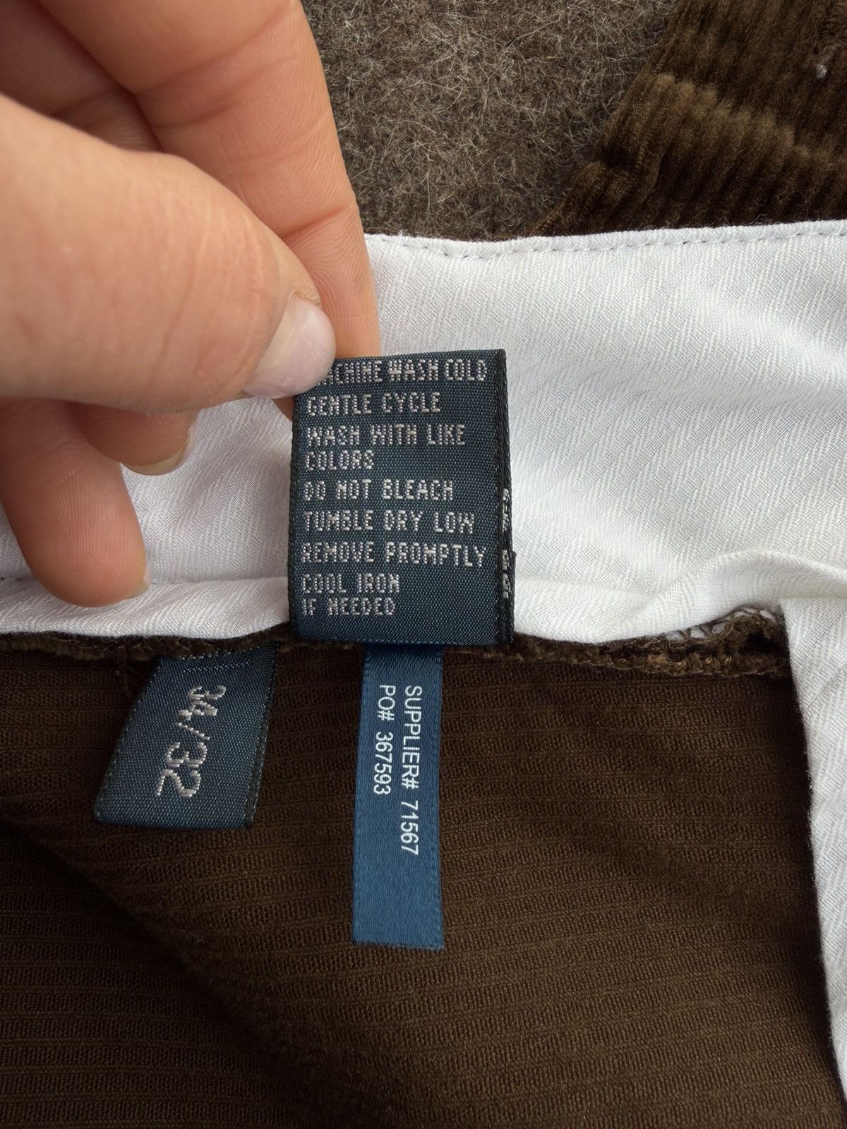 Polo Ralph Lauren Polo Ralph Lauren Corduroy Pants Size US 34 / EU 50 - 10 Thumbnail
