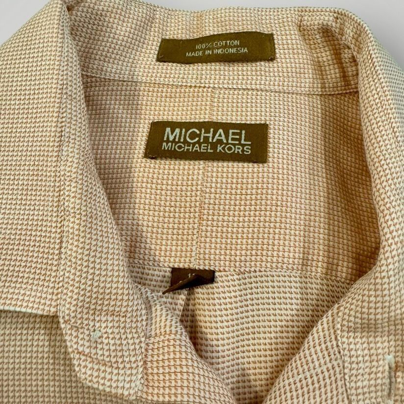 Michael Kors Michael Kors Mens Button Down Shirt XLarge Size US XL / EU 56 / 4 - 3 Thumbnail