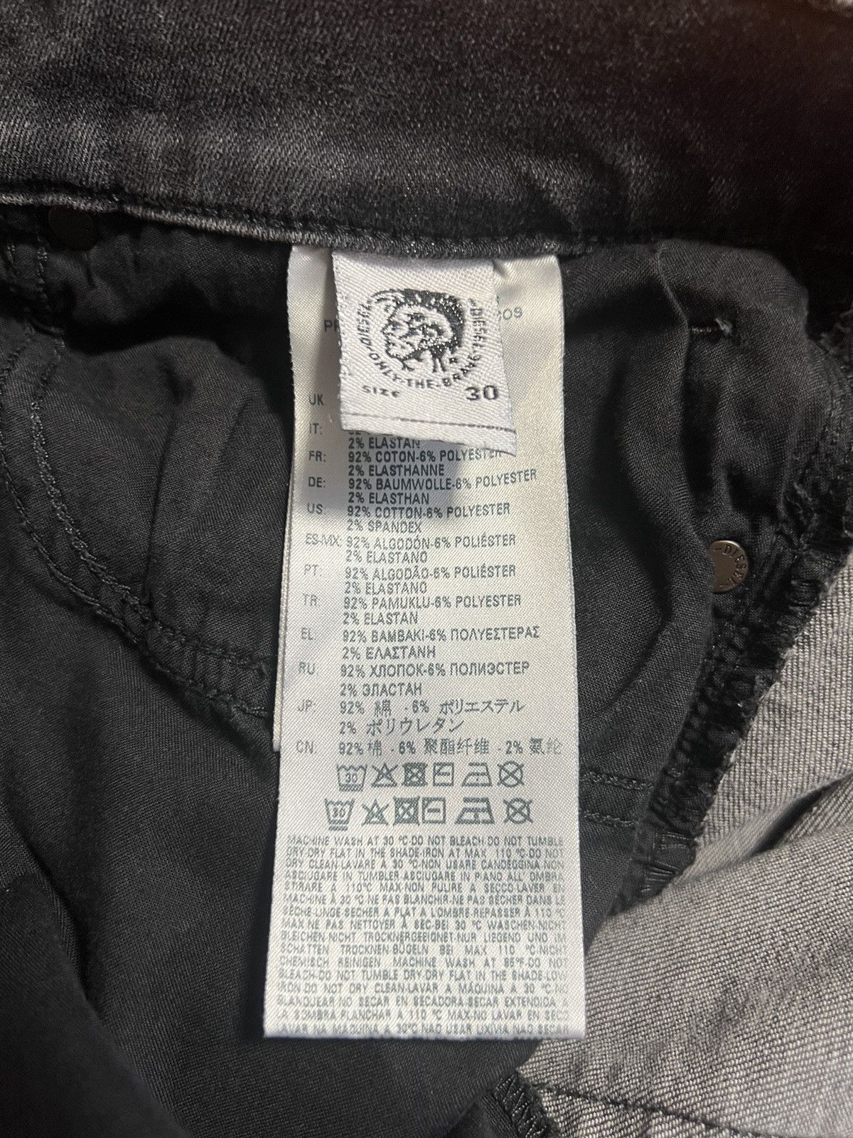 Diesel DIESEL Diesel D-Luster Grey Denim Jeans Slim Fit Stretch Size US 30 / EU 46 - 21 Thumbnail