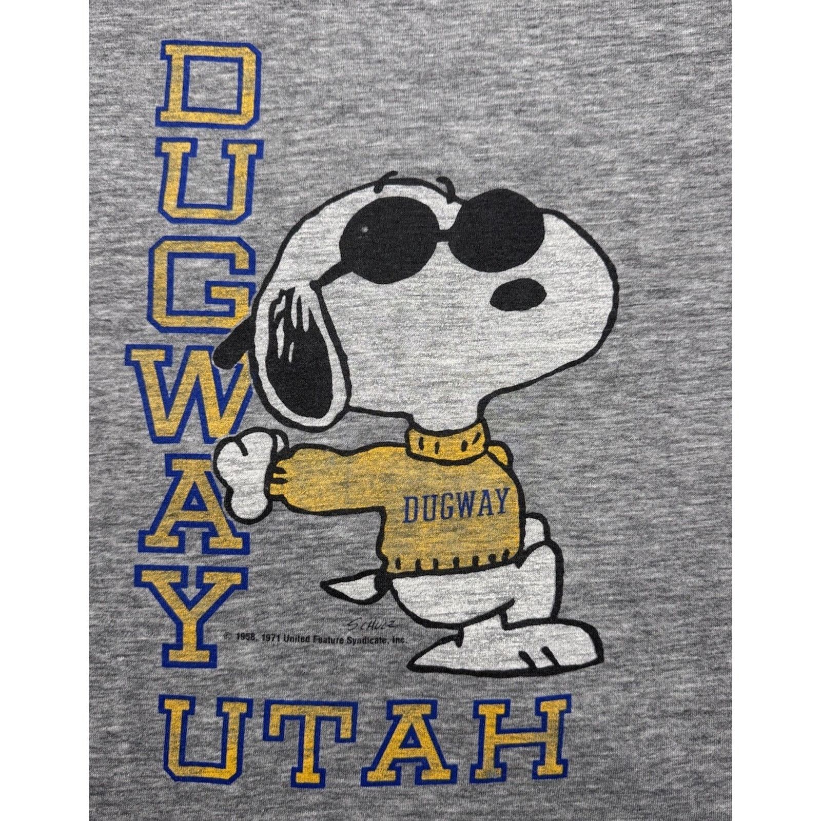 Other Vintage T shirt Joe cool Artex UTAH Dugway 1971 Men XL Size US XL / EU 56 / 4 - 4 Thumbnail