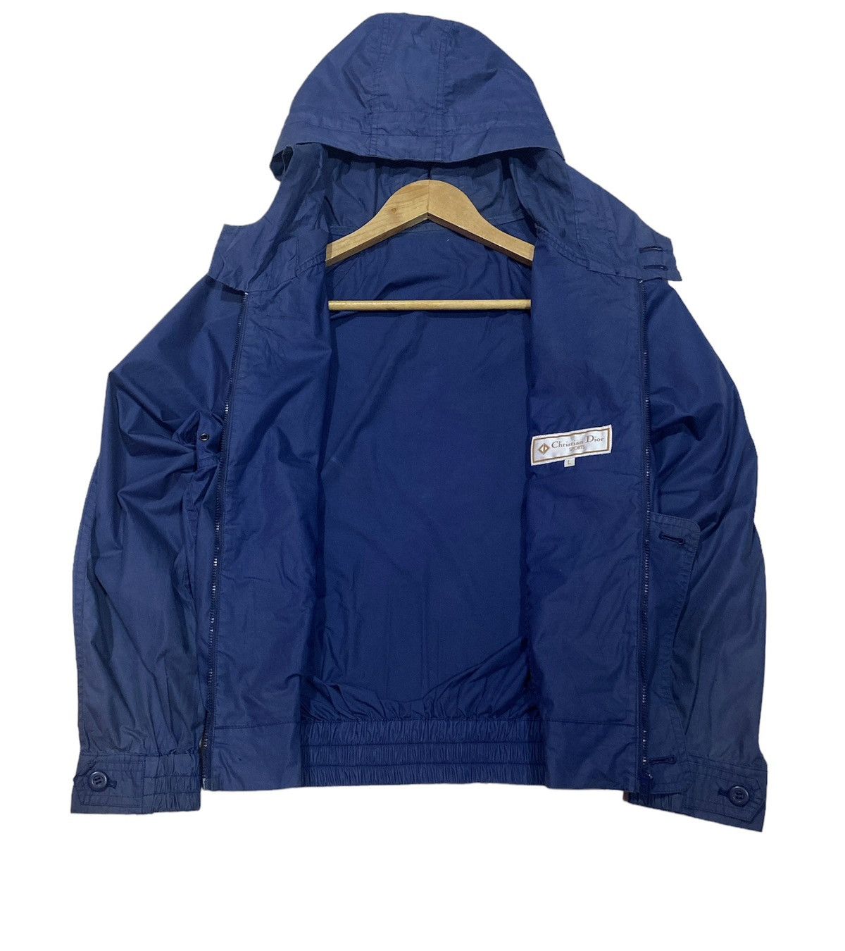 Christian Dior Monsieur × Vintage Rare Vintage Christian Dior Sport Big Logo Jacket Size US L / EU 52-54 / 3 - 5 Thumbnail