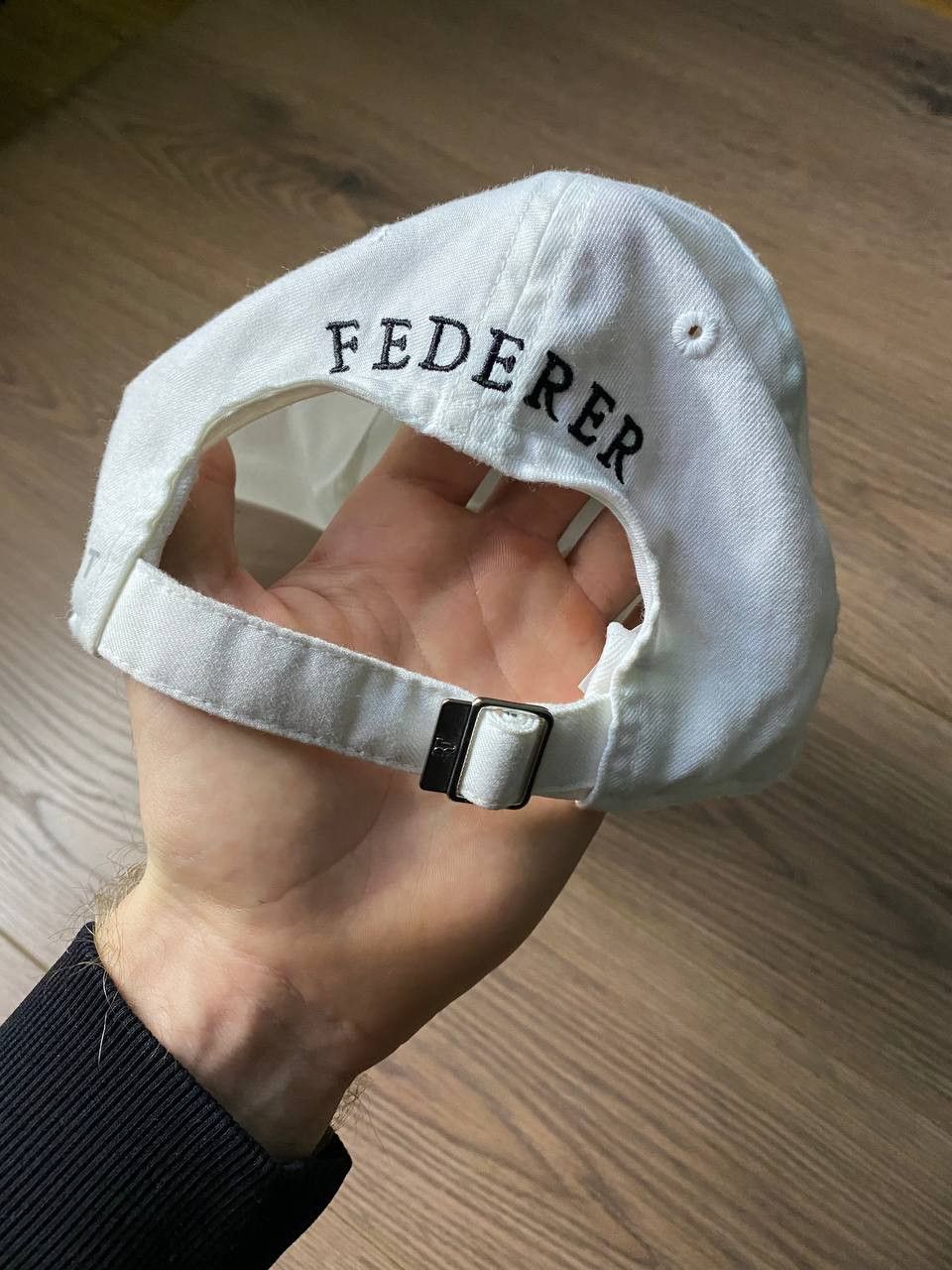 Designer × Nike × Vintage Nike Roger Federer White Tennis Hat Size ONE SIZE - 6 Thumbnail