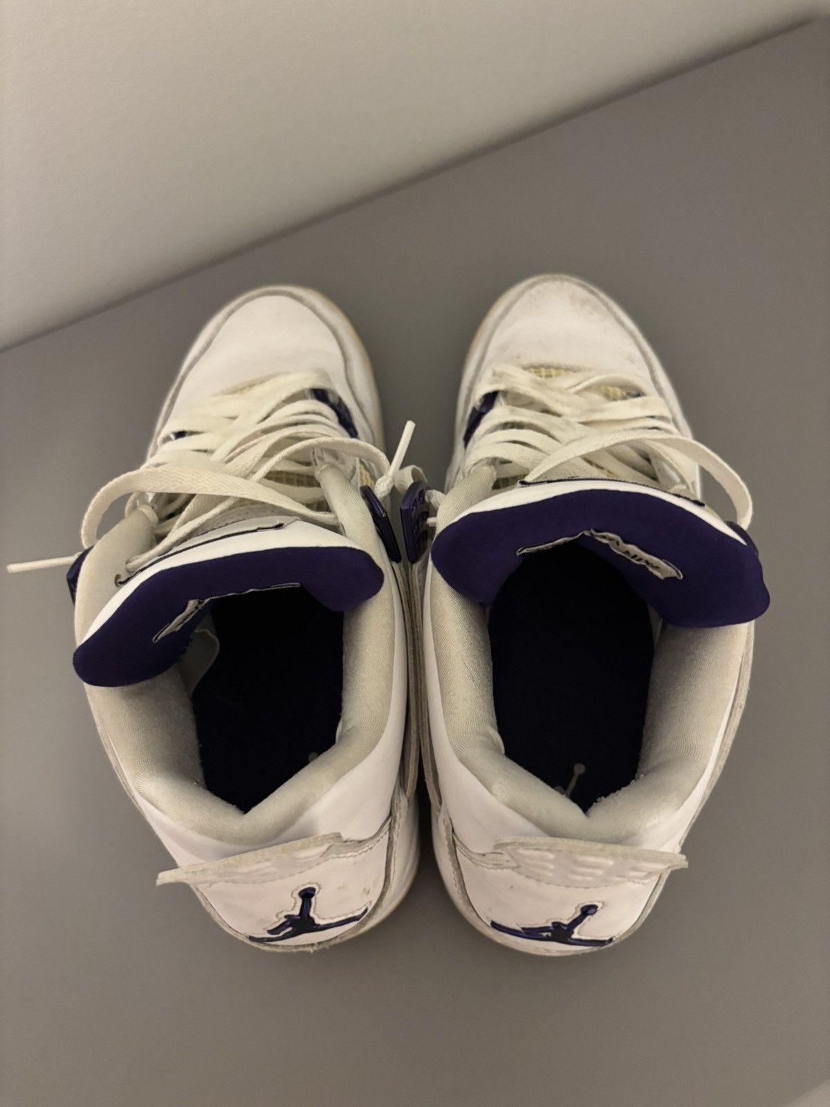 Nike Jordan 4 metallic purple Size US 9.5 / EU 42-43 - 3 Thumbnail