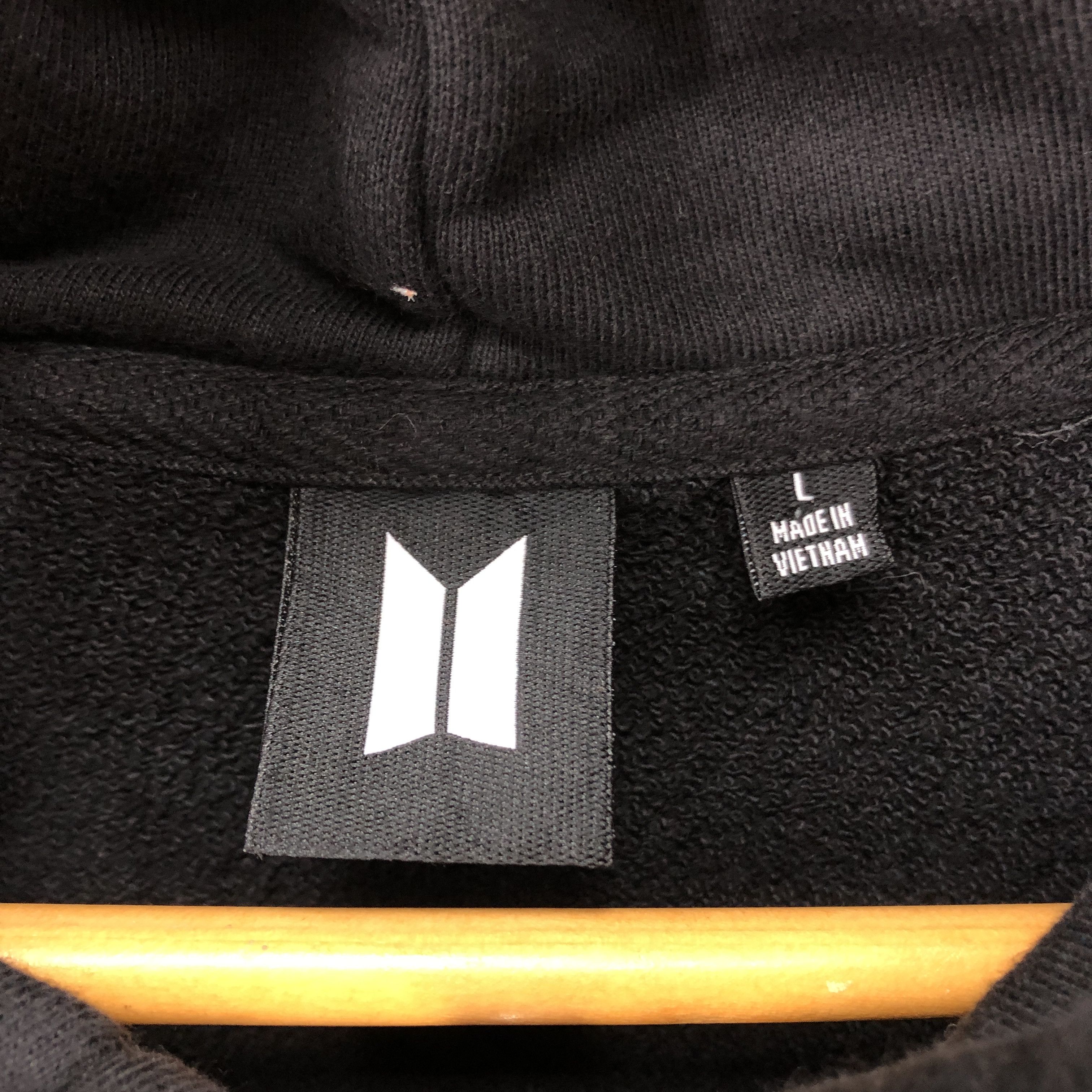 Band Tees BTS KPOP Korean Band by BIG HIT Hoodie Pullover #0794/V Size US S / EU 44-46 / 1 - 9 Thumbnail