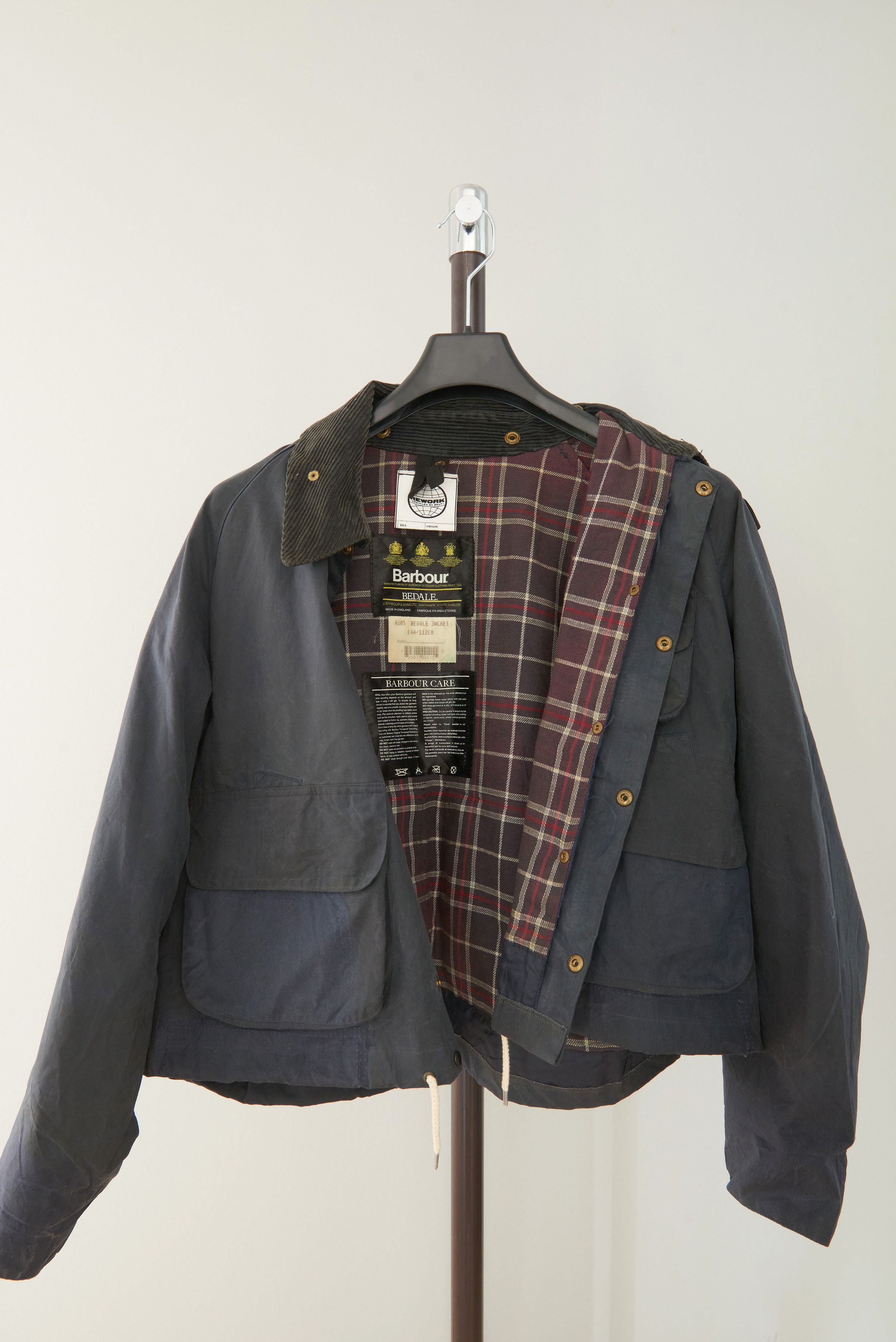 Barbour Brut Clothing. Rework Barbour. Limited Edition. Size US M / EU 48-50 / 2 - 3 Thumbnail