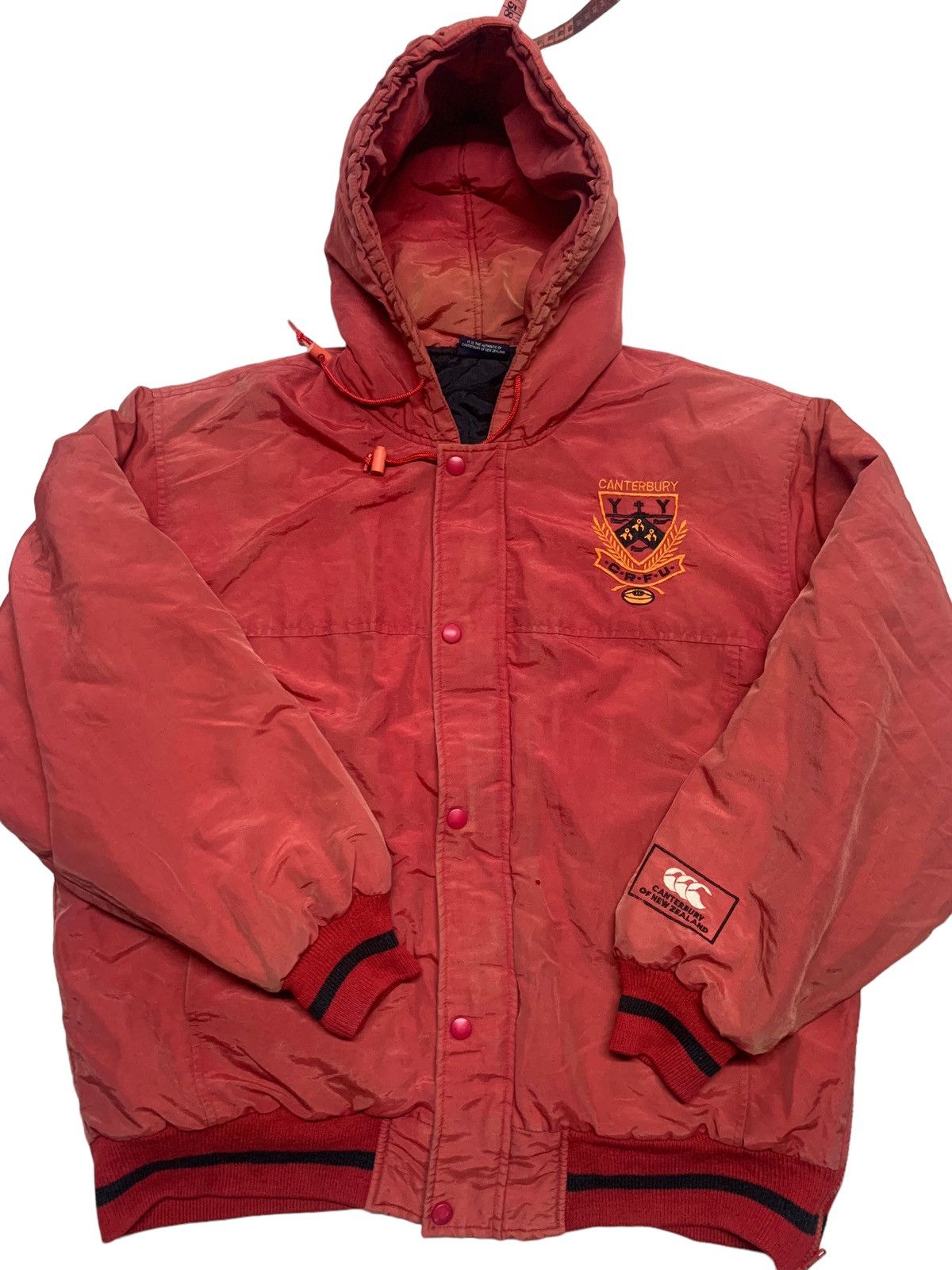 Canterbury of New Zealand Vintage Canterbury crfu rugby jacket Size US XL / EU 56 / 4 - 2 Thumbnail