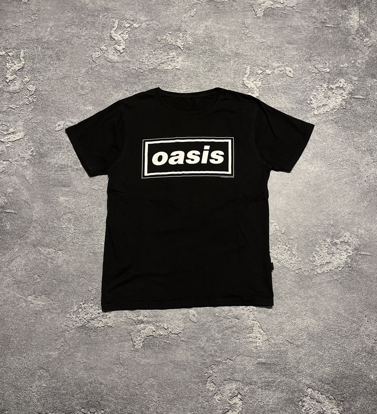 Band Tees × Vintage Vintage Oasis 2016 Box Logo white basic logo band tee Size US M / EU 48-50 / 2 - 1 Thumbnail