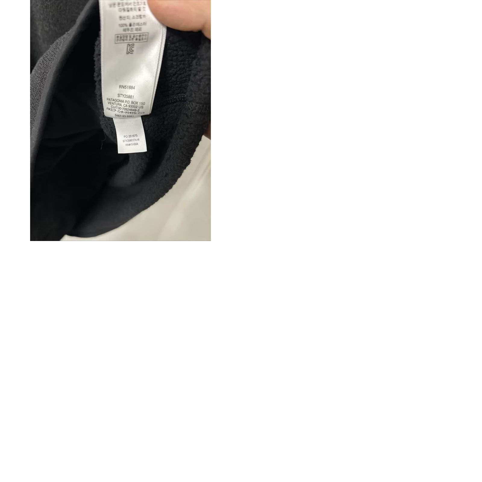 Patagonia Patagonia Better Sweater Vest Mens XL Black Fleece Full Zip Zipper Pockets Logo Embroidered Stand-Up Collar Size US XL / EU 56 / 4 - 9 Thumbnail