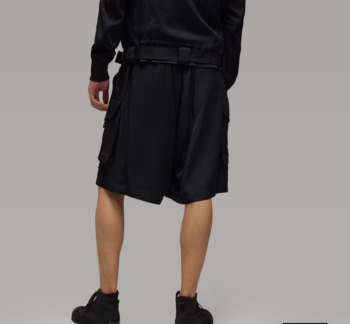 Y-3 Y-3 RAYON TWILL SHORTS (M Size) Size US 34 / EU 50 - 8 Thumbnail
