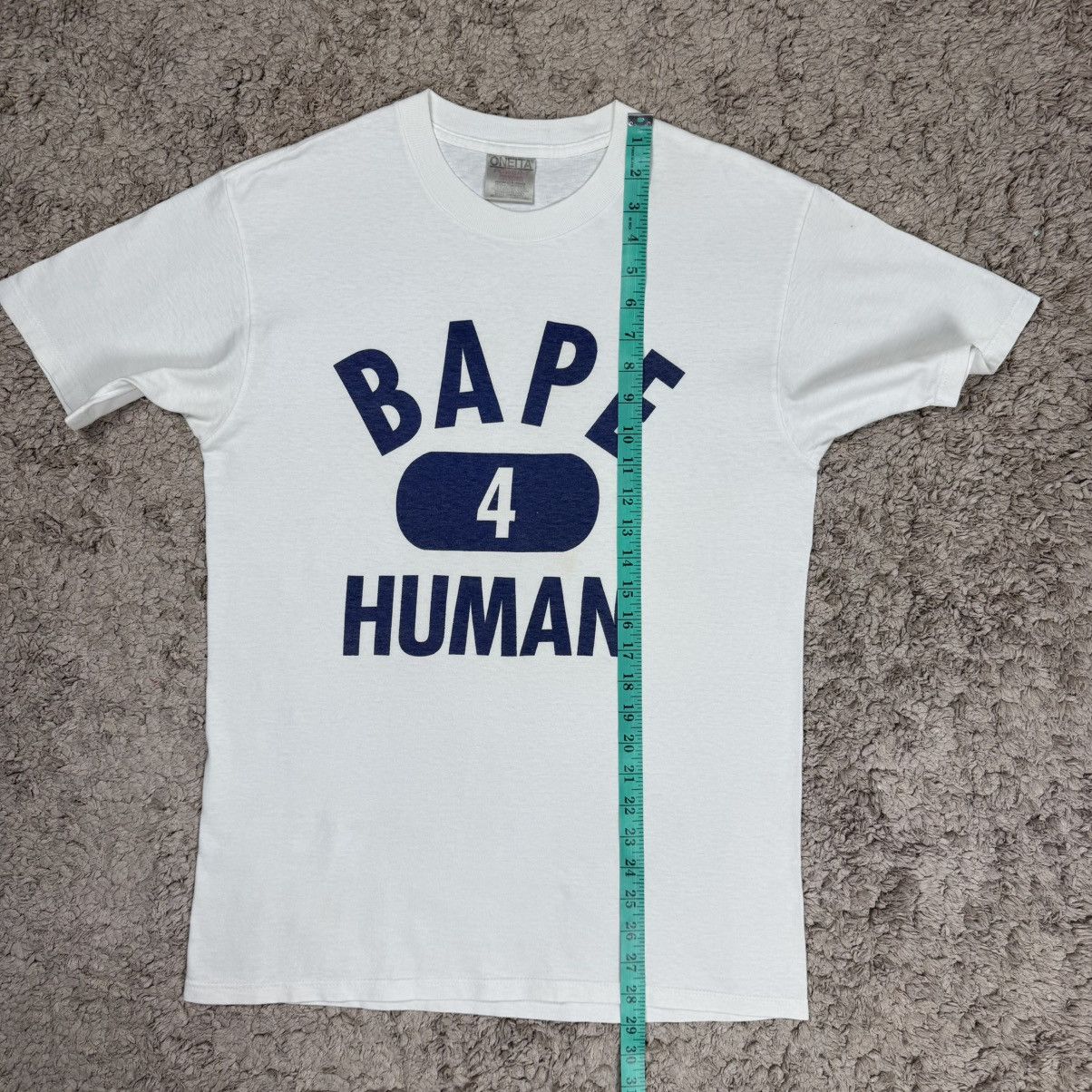 Vintage Vintage Bape 4 Human Rare T-shirt Size US M / EU 48-50 / 2 - 13 Thumbnail