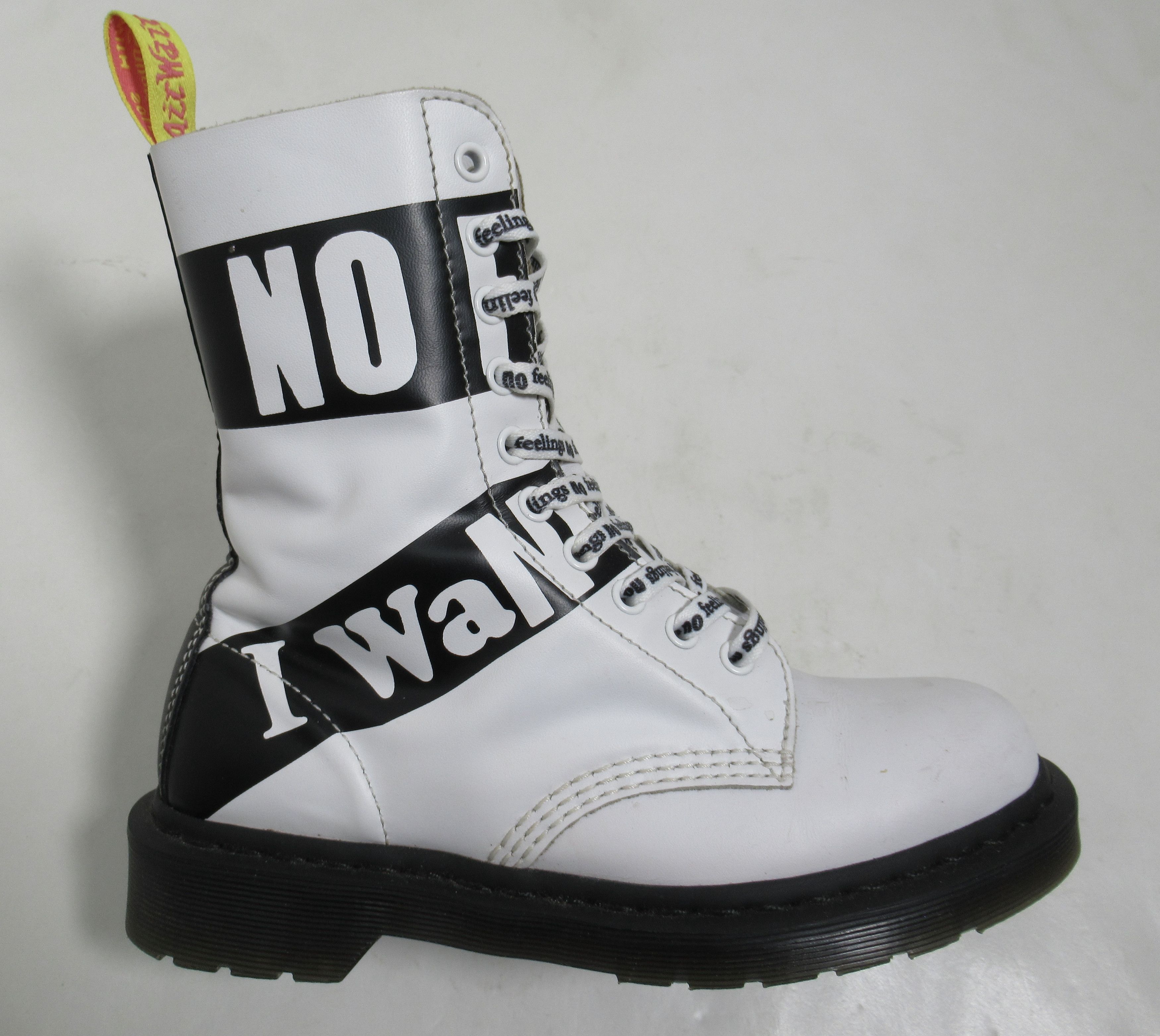 Shoe Dr Martens Boots Wit Dr Martens Vintage 1461 Shoes White
