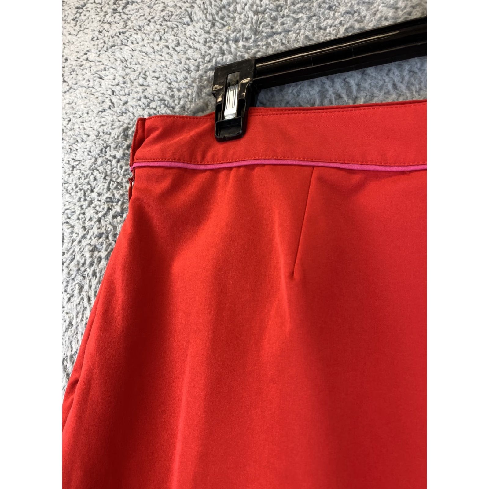 Vintage EP PRO Women's Golf Skort 12 Red Plaid Tennis Activewear Pockets Stretch Short Skirt Size 34" / US 12 / IT 48 - 7 Thumbnail