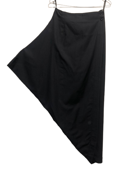 John Galliano 1987 Overlapped Wrap Skirt Size 28" / US 6 / IT 42 - 2 Thumbnail