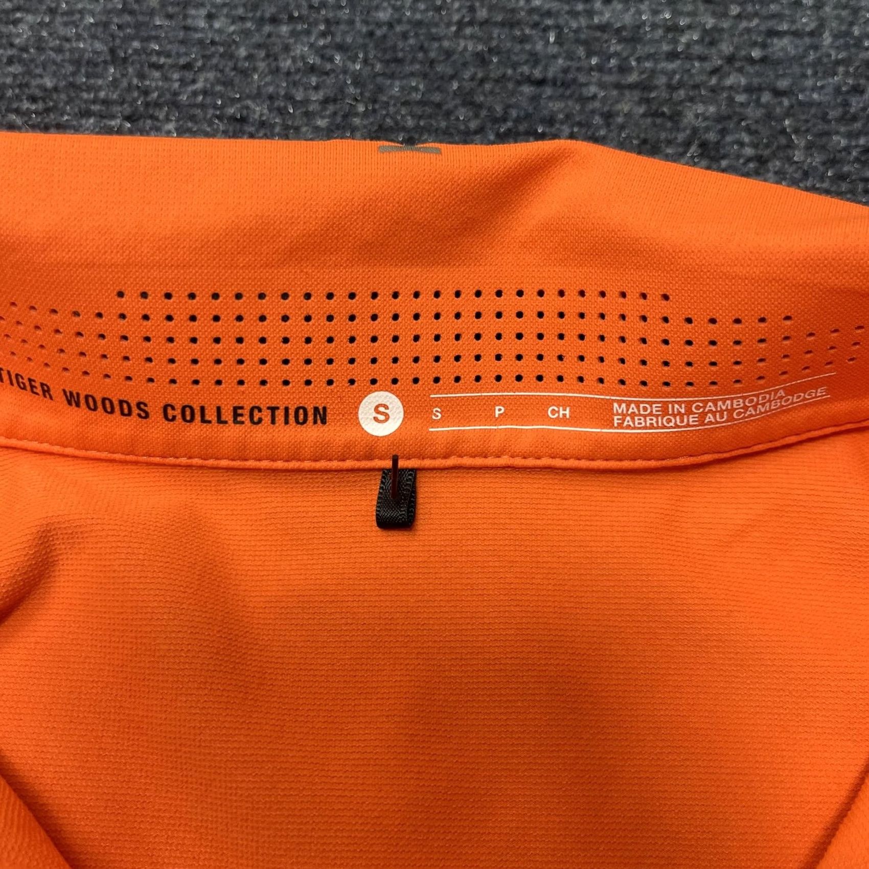 Nike Nike Polo Shirt Mens Small Orange Tiger Woods Dri-FIT Golf Short Sleeve Polo Shirt Mens Small Orange Tiger Woods Collection Dri-FIT Size US S / EU 44-46 / 1 - 3 Thumbnail