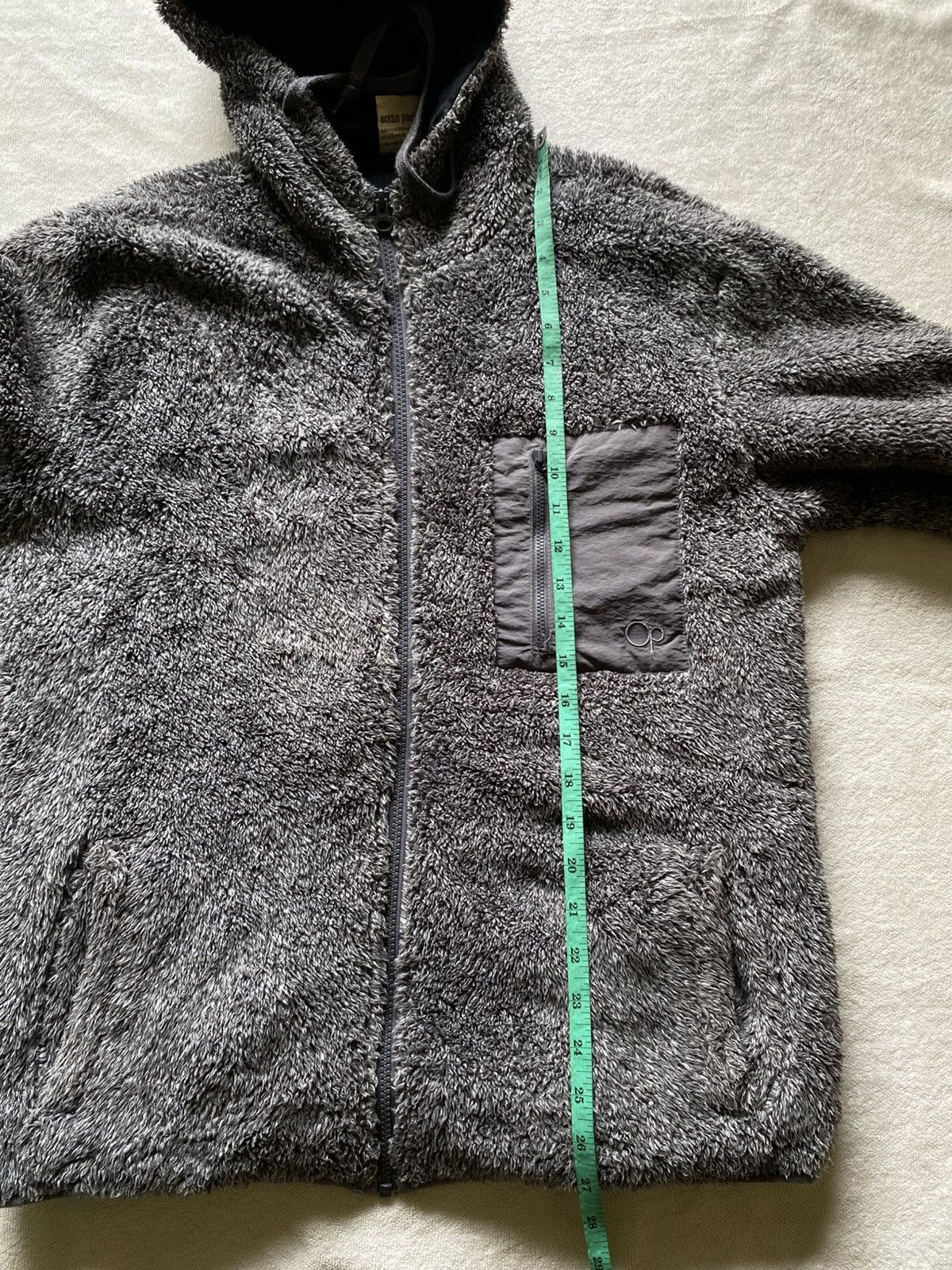 Ocean Pacific Vintage Ocean Pacific Zipper Up Fleece Hoodie Jacket Size US M / EU 48-50 / 2 - 13 Thumbnail