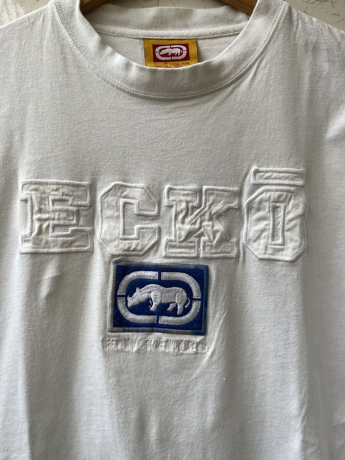 Ecko Unltd. × Vintage VINTAGE Y2K ECKO UNLTD. Logo Tee Size US L / EU 52-54 / 3 - 2 Thumbnail