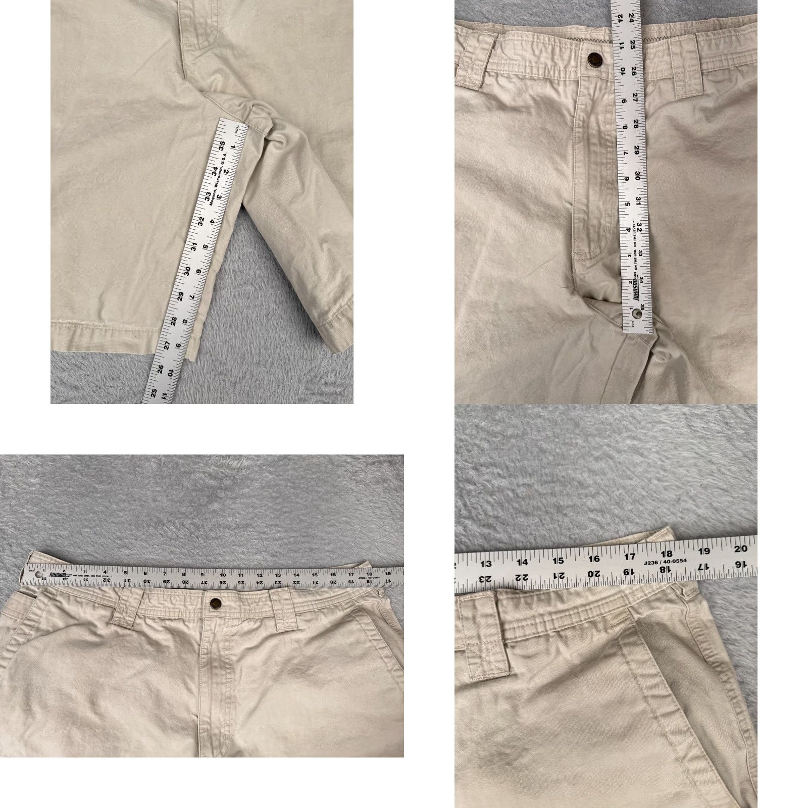 Vintage VINTAGE Columbia Shorts Mens 38 Beige Cargo 100% Cotton Hike Camping 38x10 READ Size US 38 / EU 54 - 8 Thumbnail
