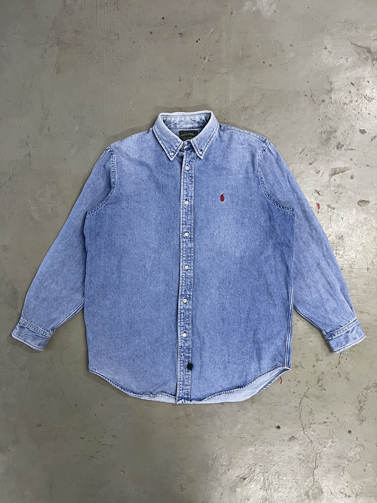 RRL Ralph Lauren Vintage Polo Country Ralph Lauren Washed Denim RRL Kapital Size US M / EU 48-50 / 2 - 1 Thumbnail
