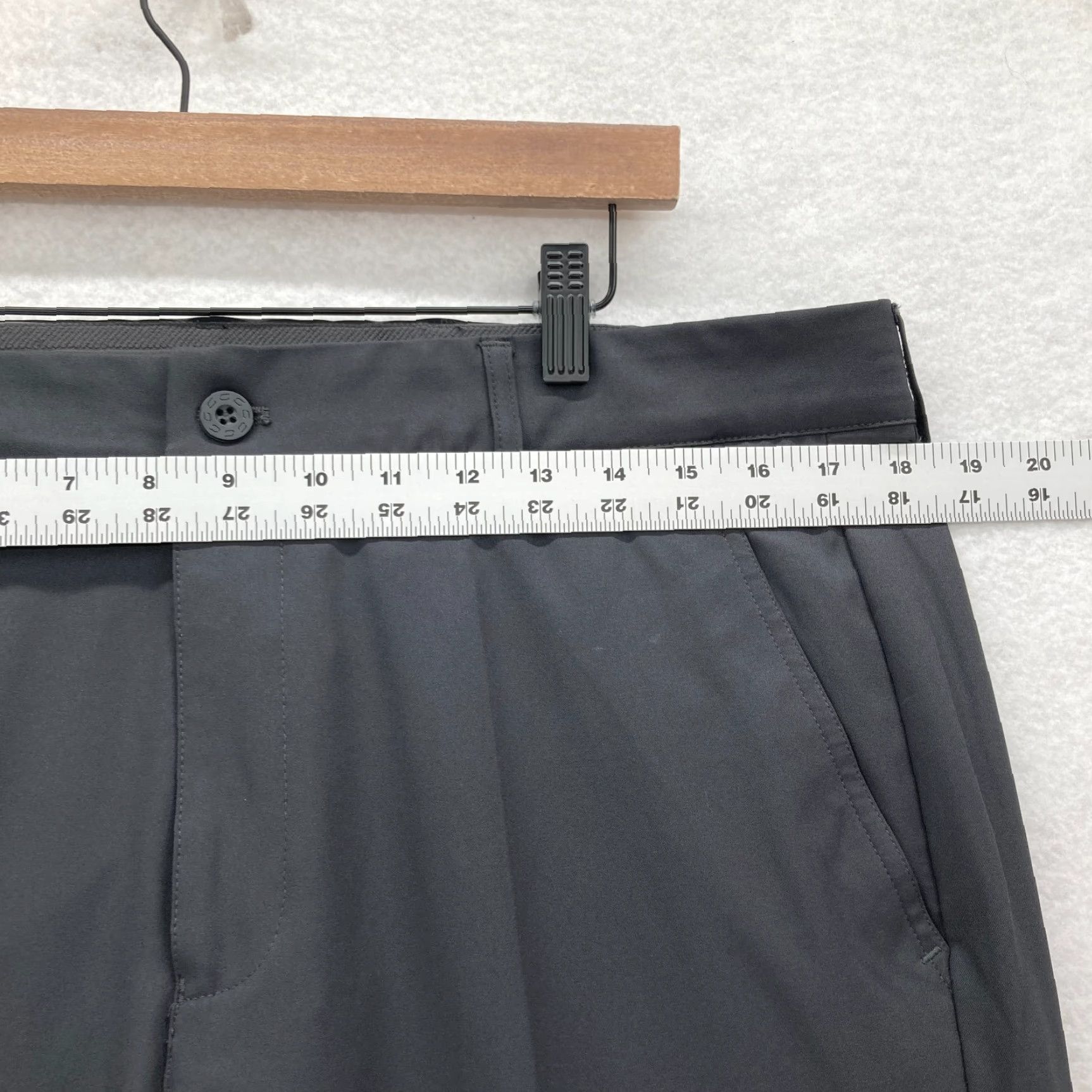 Vintage Druids Golf Pants Mens 36x30 Gray Performance Stretch Waistband Preppy Travel Pants Size US 36 / EU 52 - 7 Thumbnail