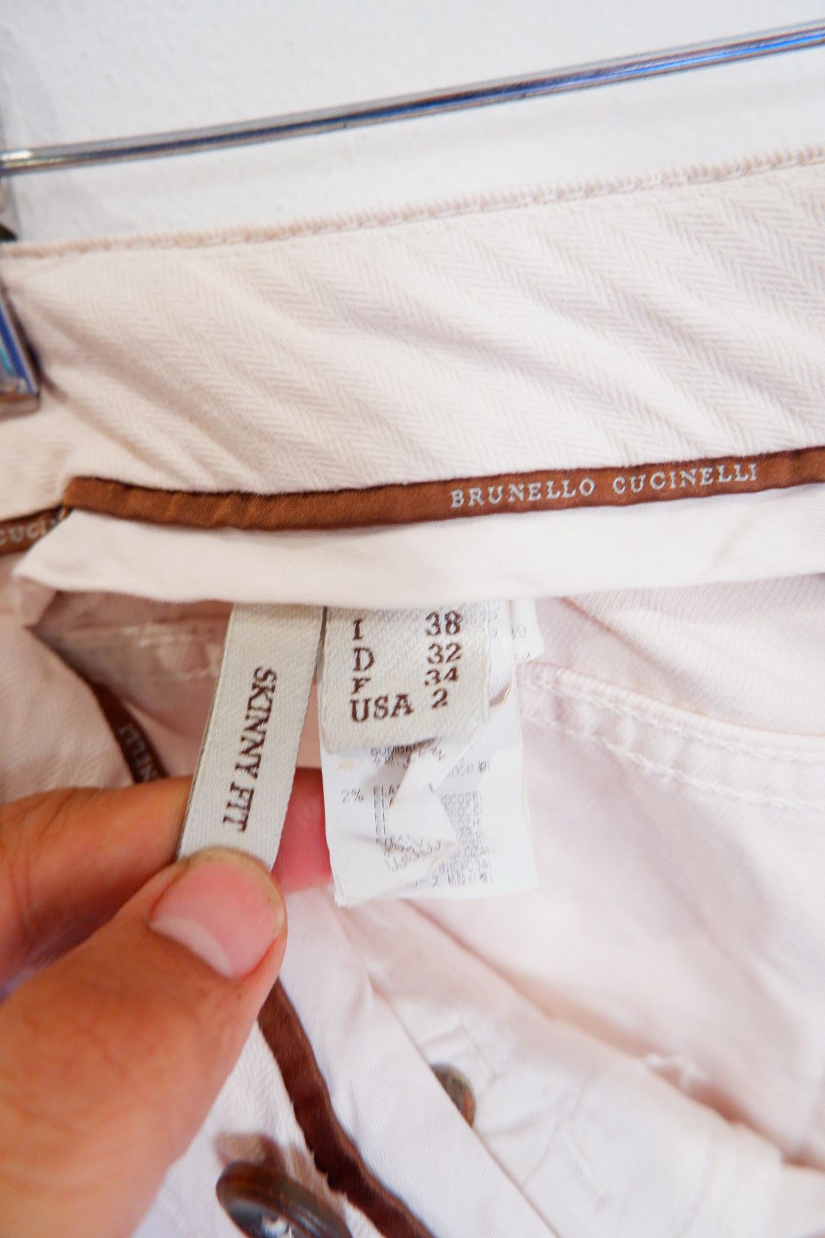 Brunello Cucinelli Brunello Cucinelli Skinny Fit Jeans Size 26" / US 2 / IT 38 - 11 Thumbnail