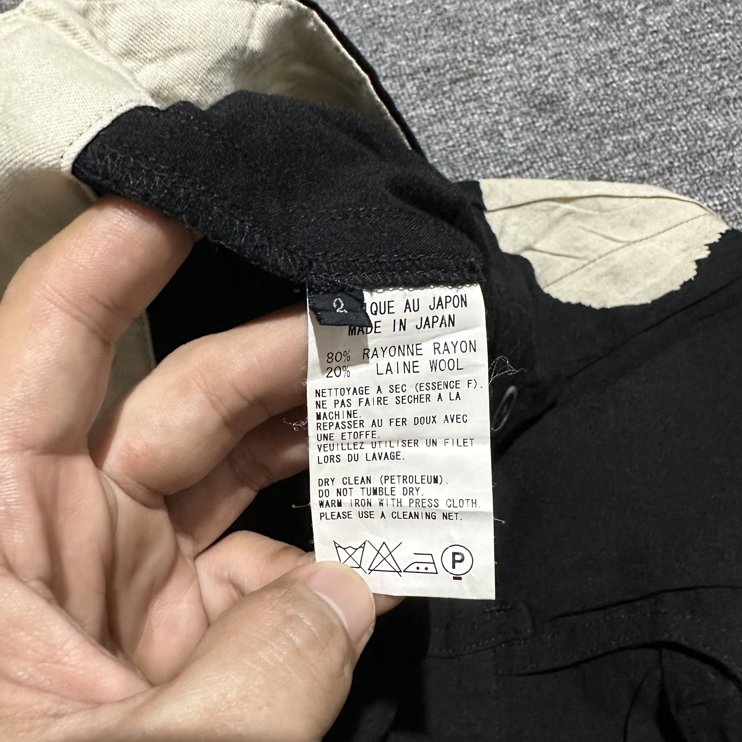 Yohji Yamamoto Yohji Yamamoto Y’s 7/8 Pants Size US 31 - 6 Thumbnail