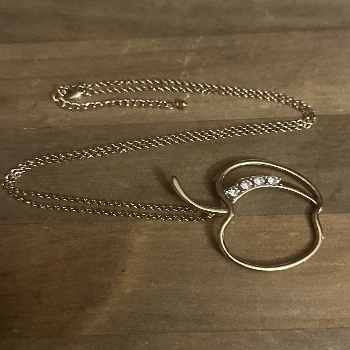 Other Long big apple pendant necklace Size ONE SIZE - 5 Thumbnail
