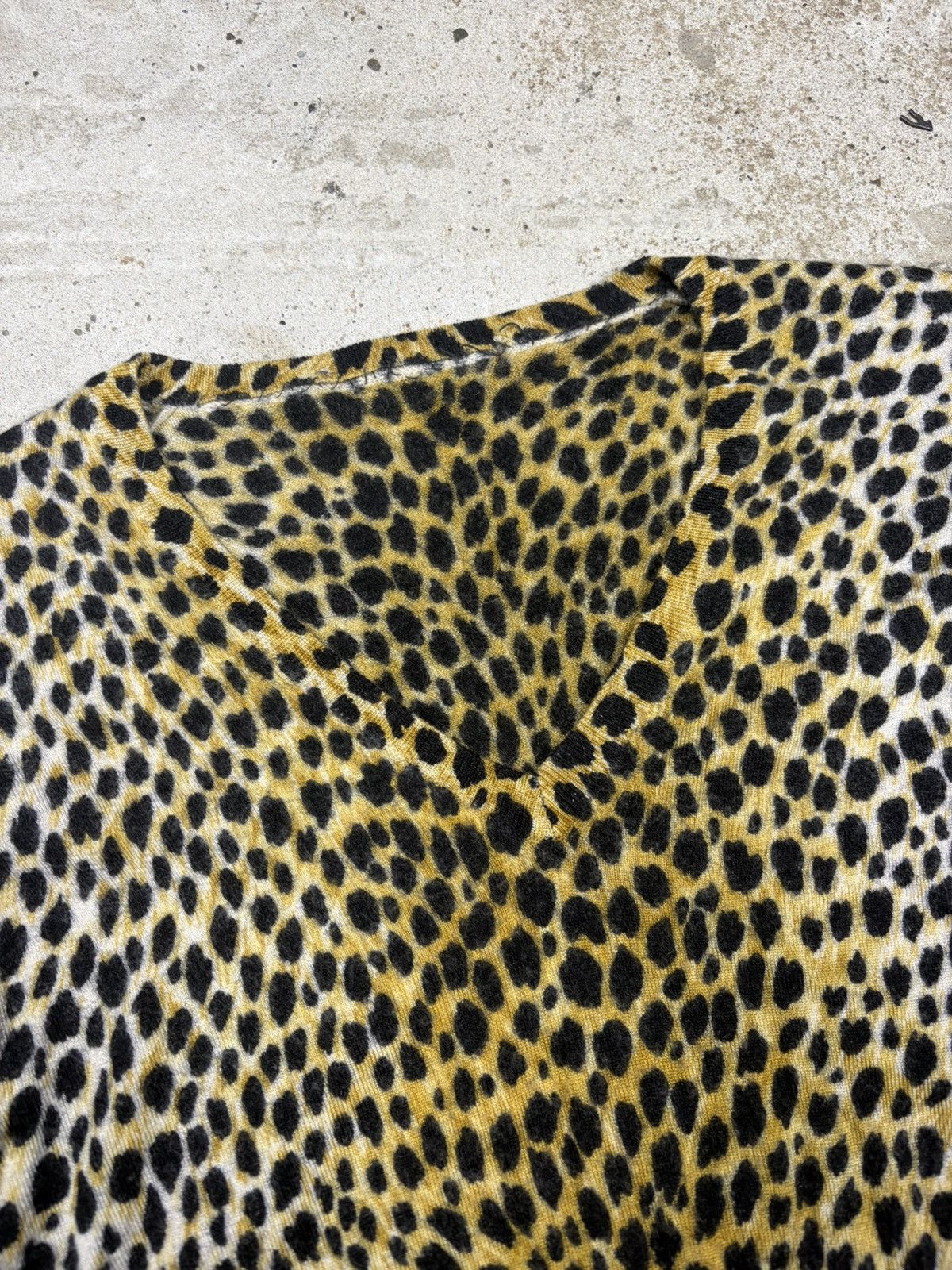 Dolce & Gabbana Vintage 2000s Dolce & Gabbana Leopard Print Cashmere Sweater Size S / US 4 / IT 40 - 6 Thumbnail
