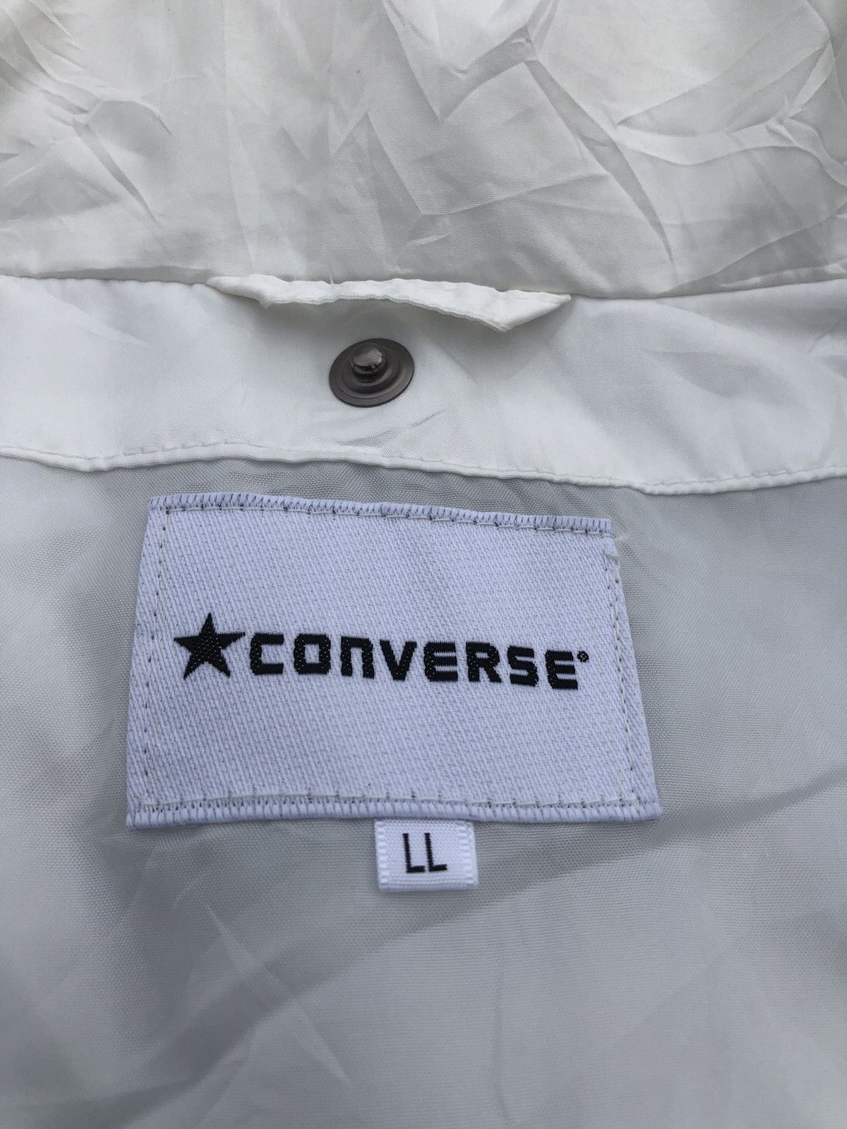 Japanese Brand Vintage Y2K Converse Fullzipper Winter Puffer Jacket Size US XL / EU 56 / 4 - 16 Thumbnail
