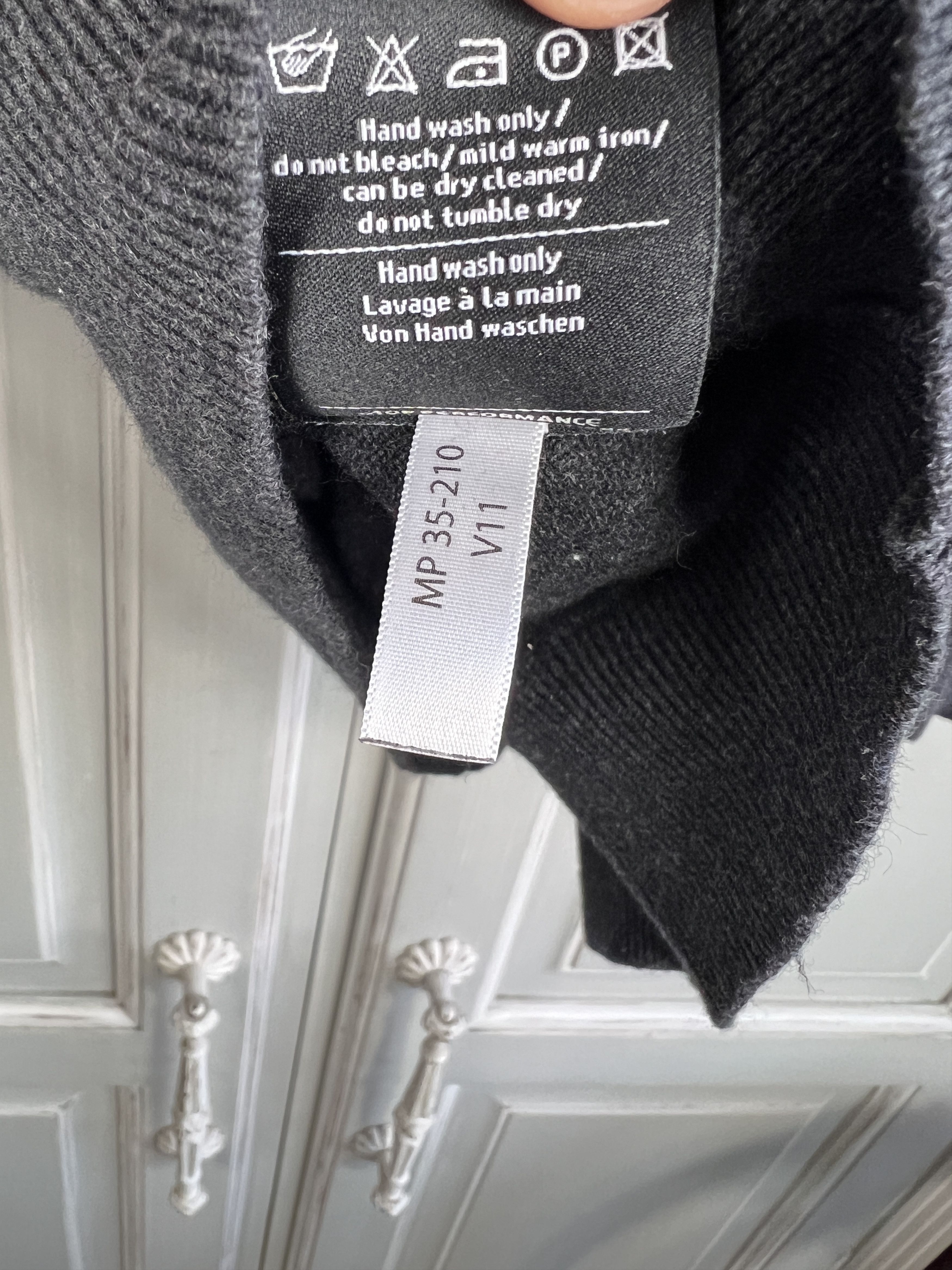 KJUS × Omega KJUS OMEGA CRANS MONTANA V NECK LANA SWEATER GRAY Size US M / EU 48-50 / 2 - 8 Thumbnail