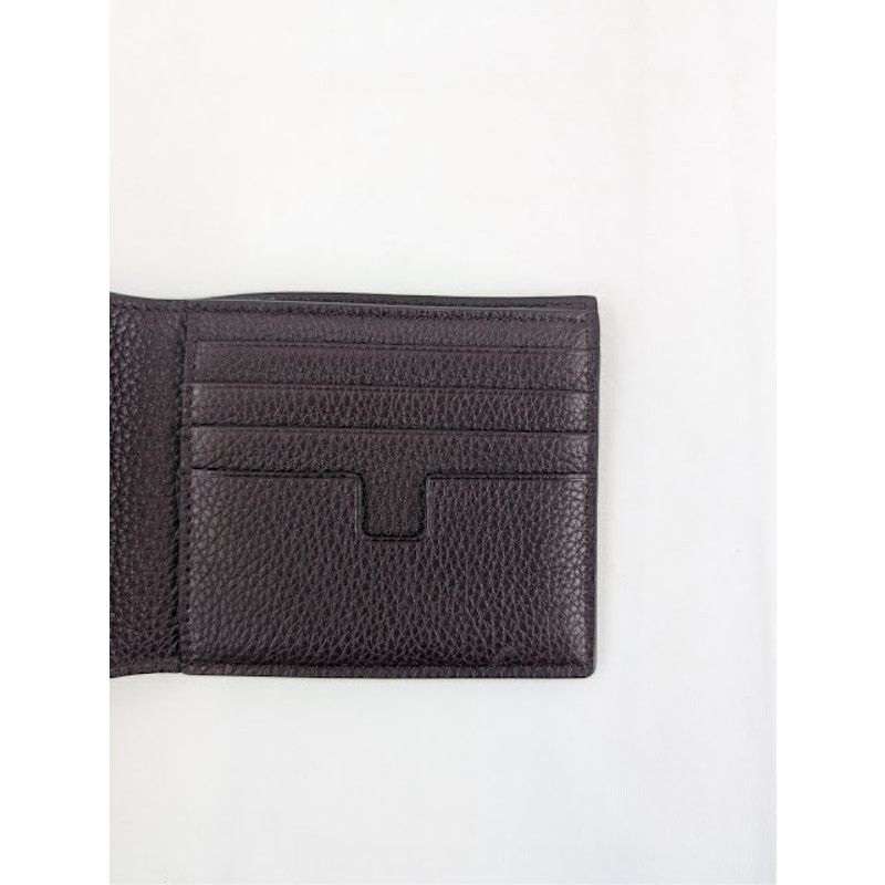 Tom Ford o1rshd1 Size: OS / Grain Leather Classic Bifold Wallet Brown Size ONE SIZE - 10 Thumbnail
