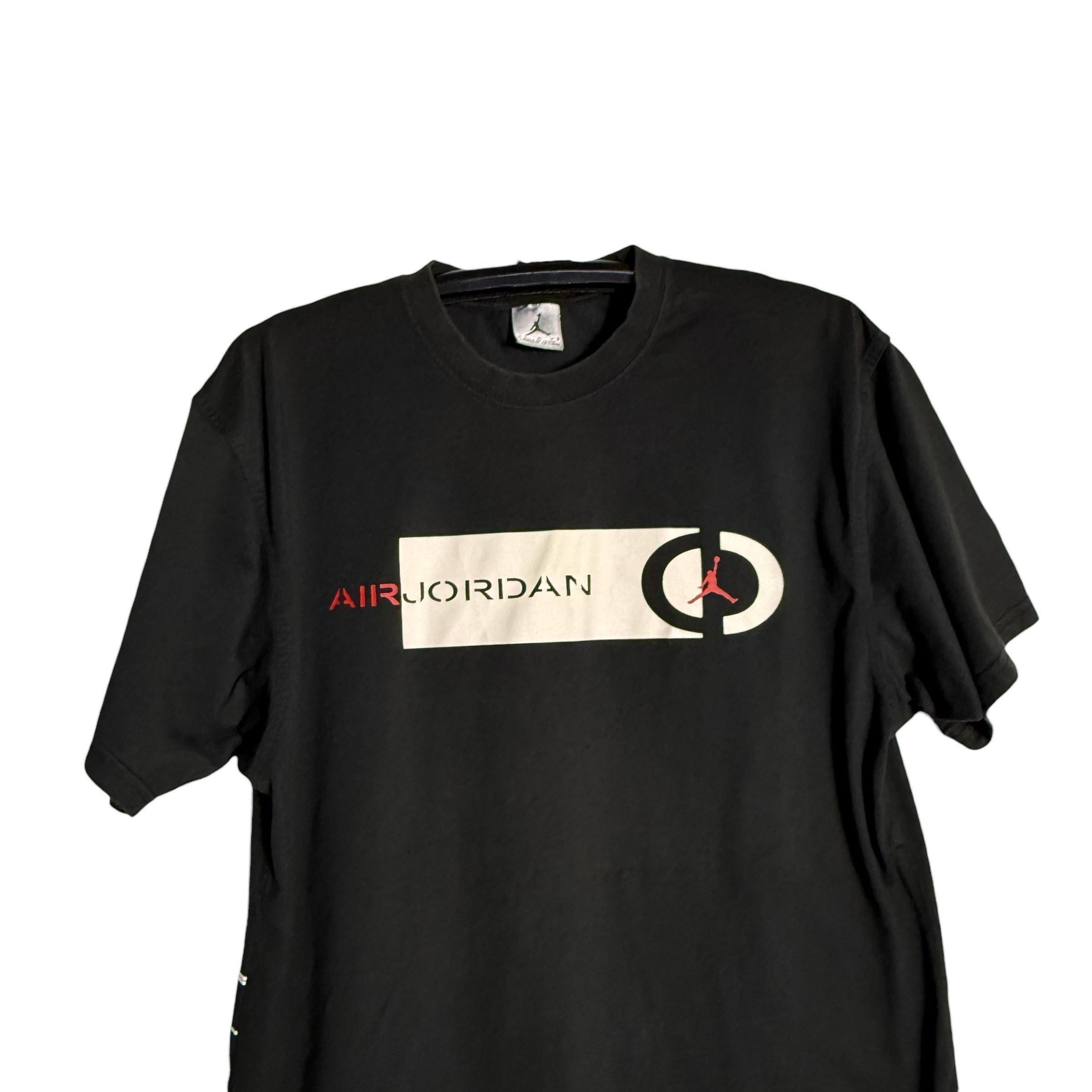 Jordan Brand 🔥RARE🔥Vintage Air Jordan #23 Spellout T-shirt Size US L / EU 52-54 / 3 - 2 Thumbnail