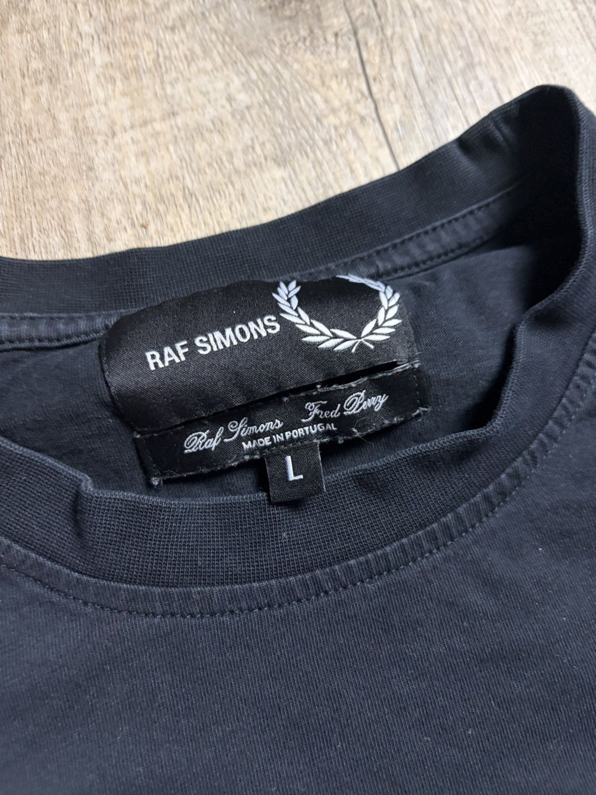 Fred Perry × Raf Simons Patch Raf Simons x Fred Perry T-Shirt Size US L / EU 52-54 / 3 - 7 Thumbnail