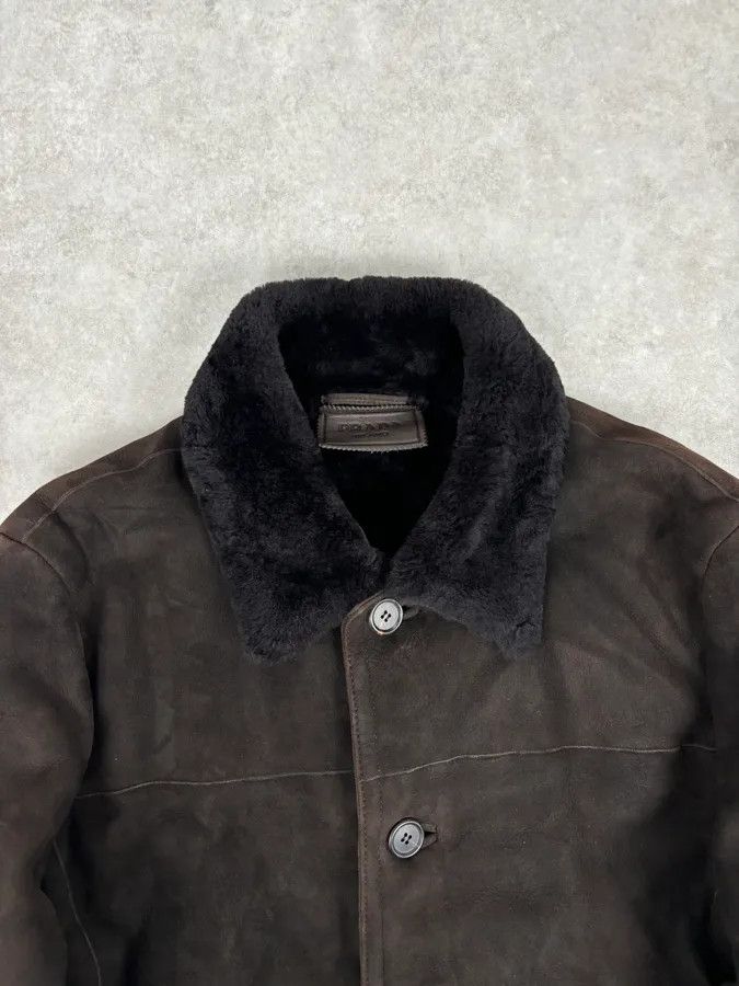Prada AW2012 Prada Dark Brown Shearling Leather Jacket Size US M / EU 48-50 / 2 - 4 Thumbnail