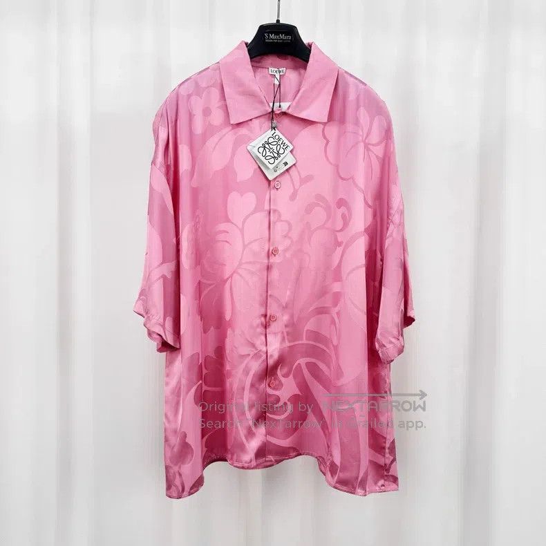 Loewe Loewe size 39 2025 Spring Summer Pink Embroidered Logo Subt Size XS / US 0-2 / IT 36-38 - 1 Thumbnail