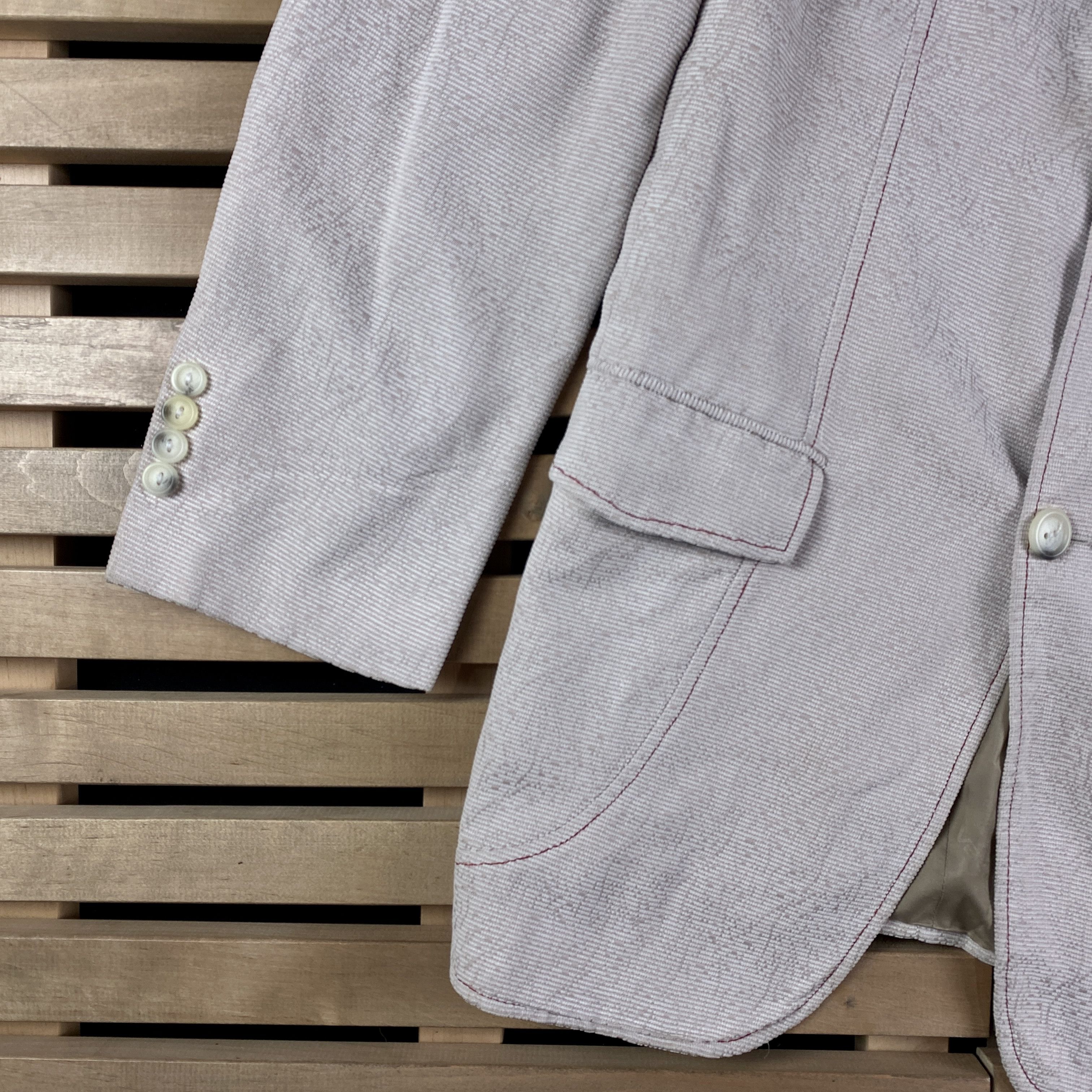 Versace × Versace Jeans Couture × Vintage Men’s Blazer Jacket Versace Two Button Size 52 Size 52R - 3 Thumbnail