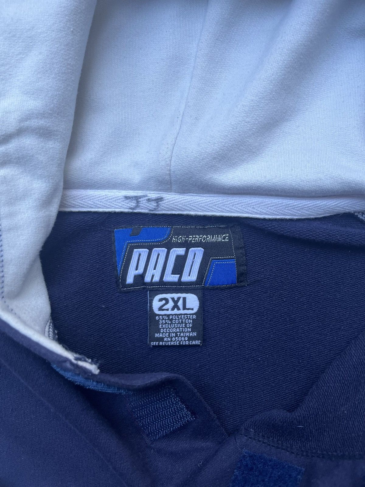 Other Vintage Y2K Super Sick Paco Jeans 3/4 Sleeve Baggy Hoodie Size US XXL / EU 58 / 5 - 7 Thumbnail