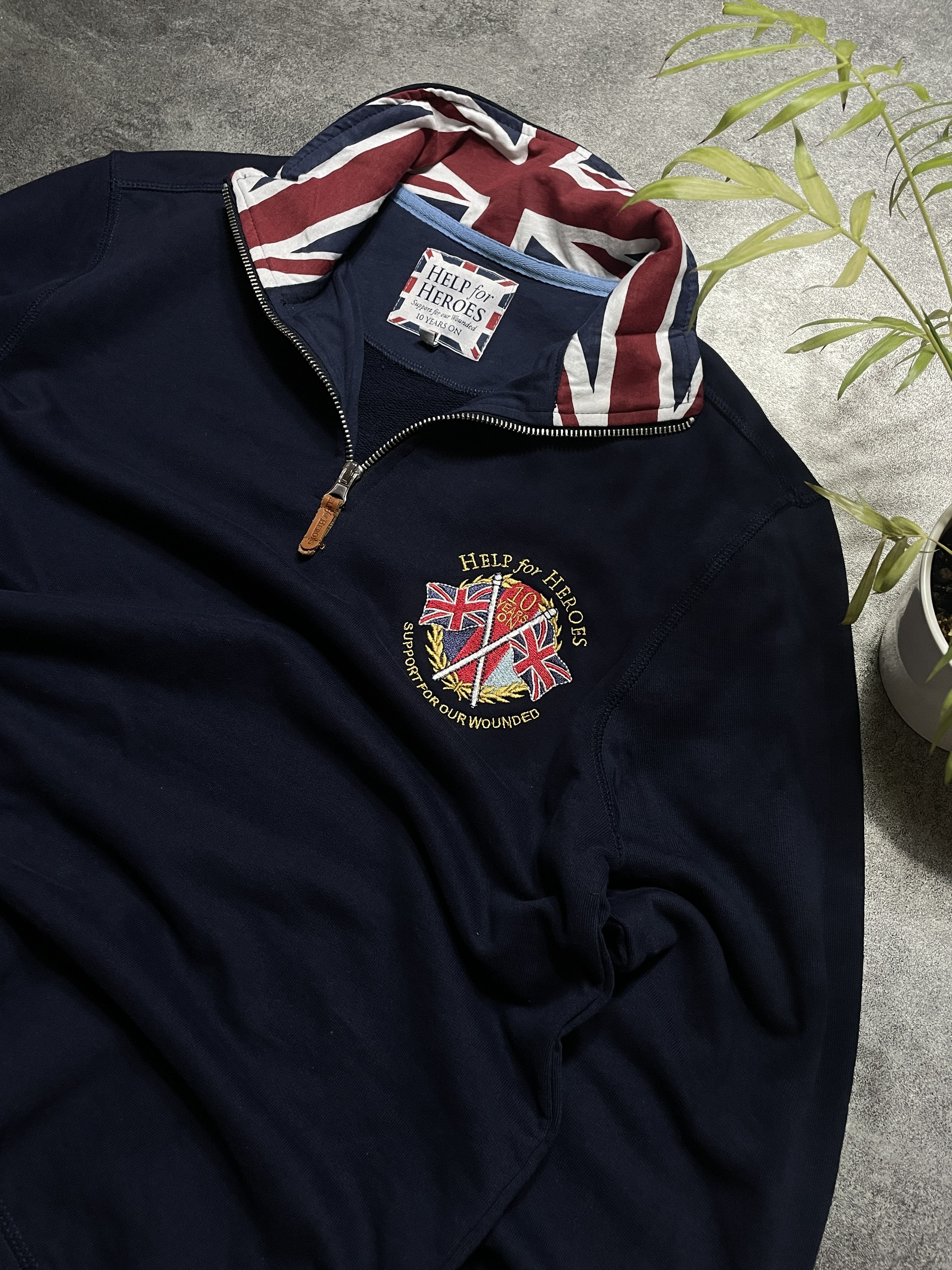 Vintage England Help for Heroes Sweatshirt Vintage Retro Rare Size US S / EU 44-46 / 1 - 5 Thumbnail
