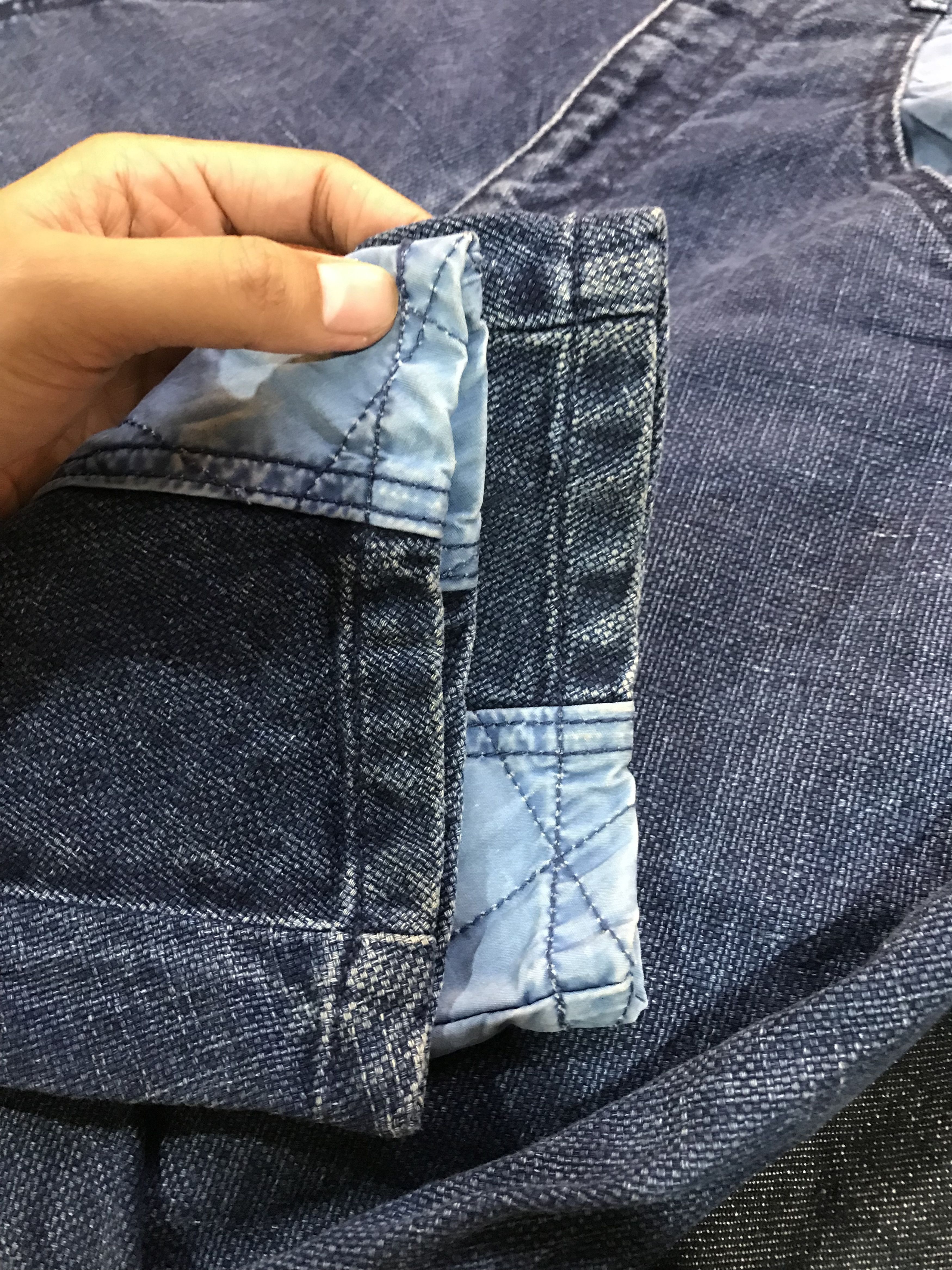 Ne-Net Nenet Patchwork Balloon Denim Jeans Size US 30 / EU 46 - 12 Thumbnail