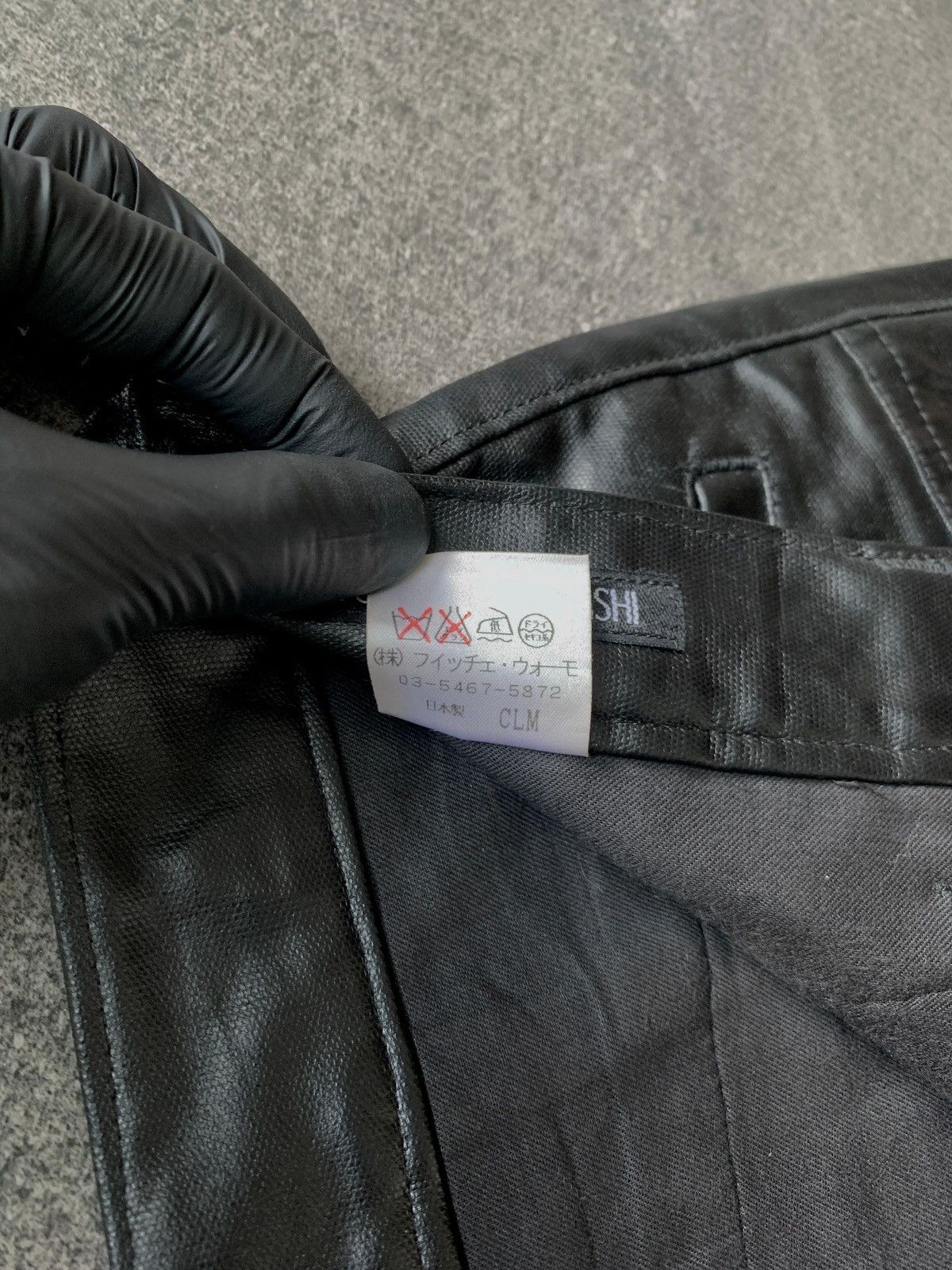 Yoshiyuki Konishi FREE TAX! Bondage Zippered Leather Flared Pants Size US 30 / EU 46 - 13 Thumbnail