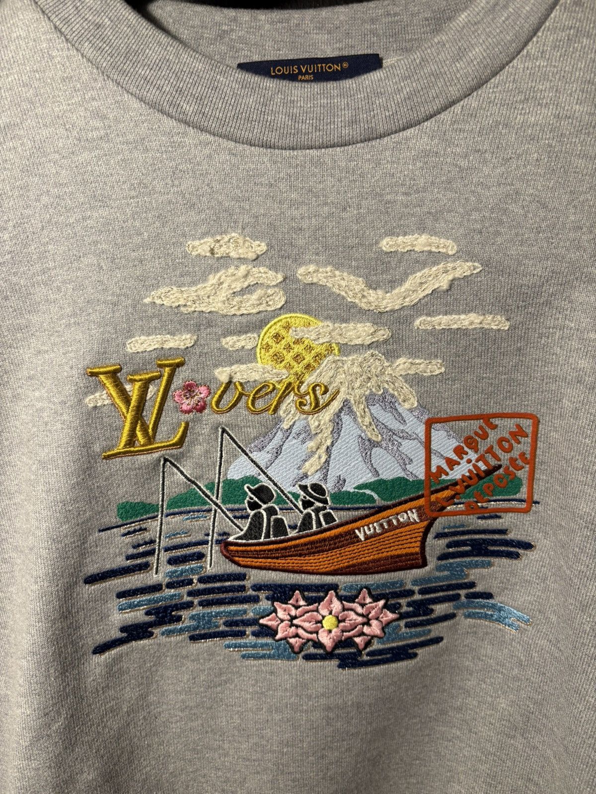 Louis Vuitton Louis Vuitton Embroidered Sweatshirt Size US M / EU 48-50 / 2 - 3 Thumbnail