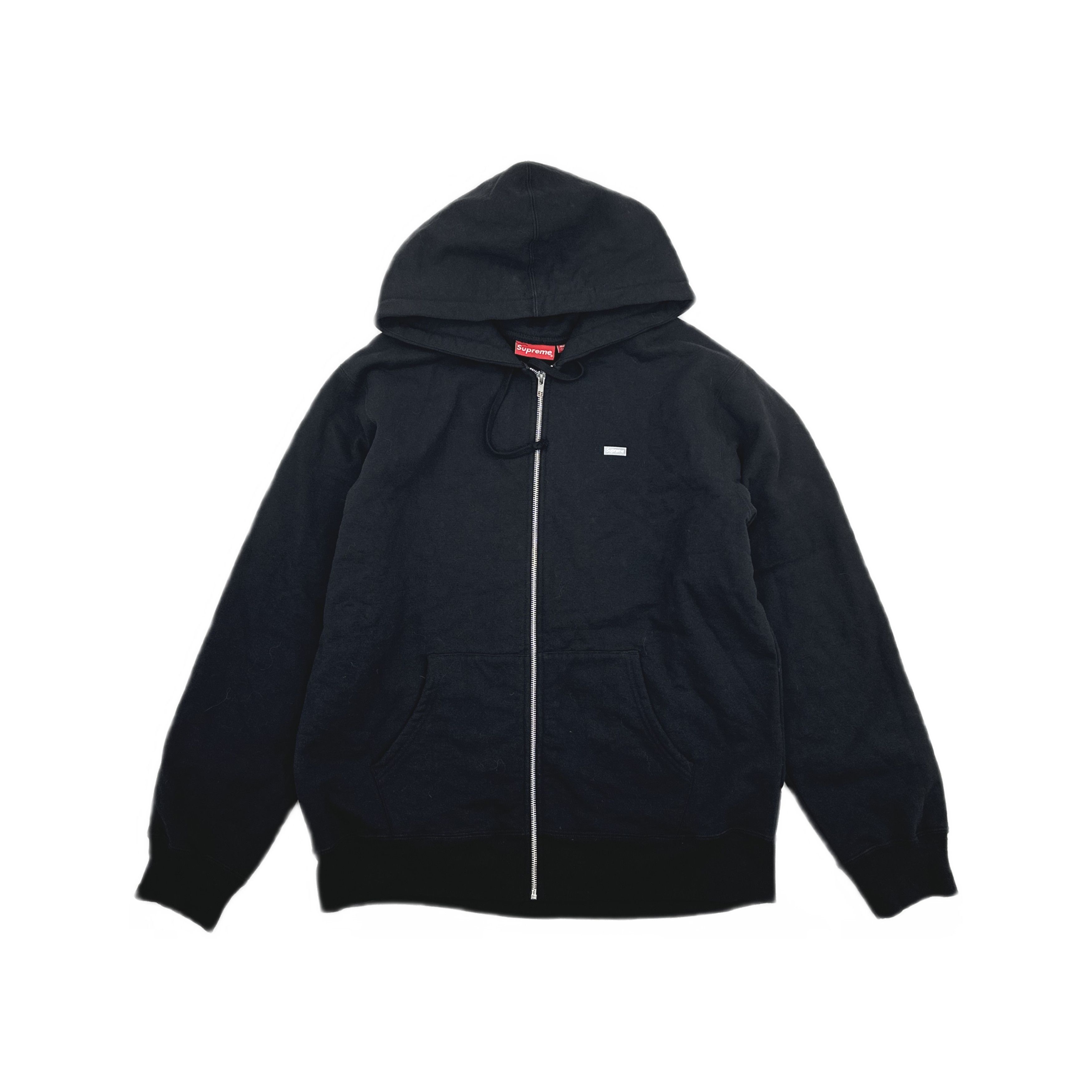 Supreme Supreme XL Small Box Zip Up Hoodie Waffle Thermal | Grailed