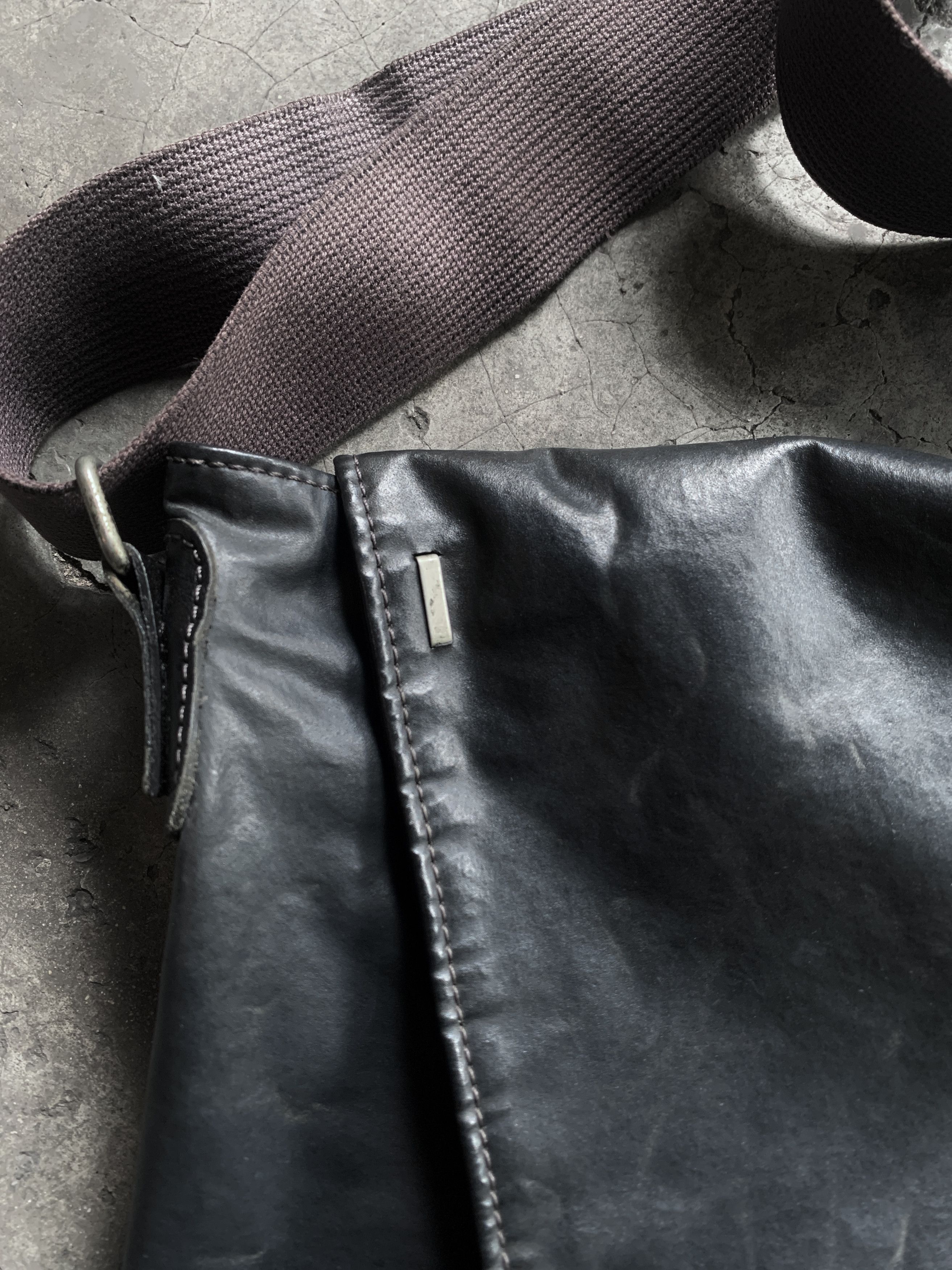 Jean Paul Gaultier RARE VINTAGE JEAN PAUL GAUTIER LEATHER FLAP CROSSBODY BAG Size ONE SIZE - 3 Thumbnail