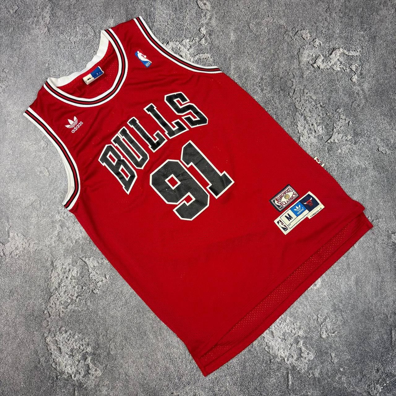 Adidas Adidas NBA Chicago Bulls Dennis Rodman Jersey Size US M / EU 48-50 / 2 - 1 Thumbnail