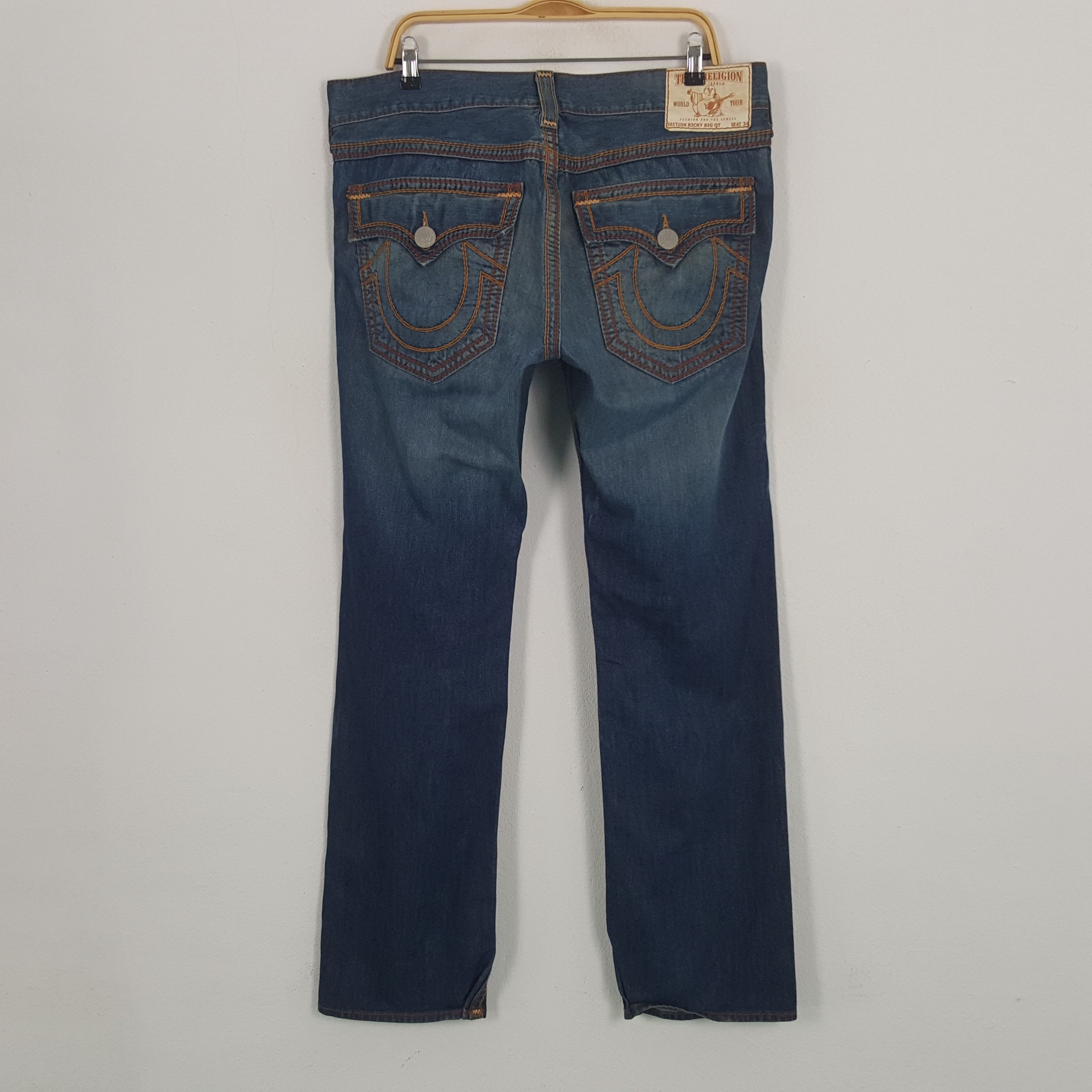 True Religion × Vintage Vintage True Religion USA Denim Jeans Size US 37 - 4 Thumbnail