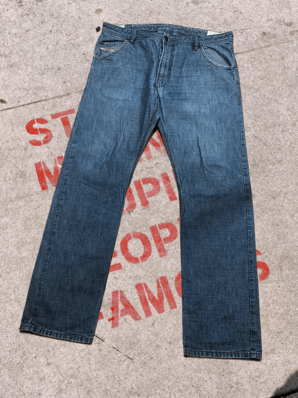 Diesel DIESEL Denim Pants Krooley Regular Slim Fit jeans Size US 36 / EU 52 - 1 Thumbnail