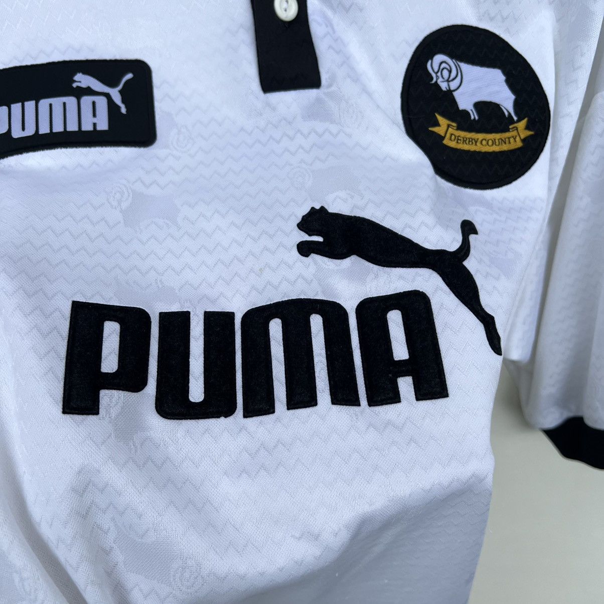 Puma × Vintage Derby County 1997/1998 Puma Vintage Soccer Jersey Size US XL / EU 56 / 4 - 4 Thumbnail