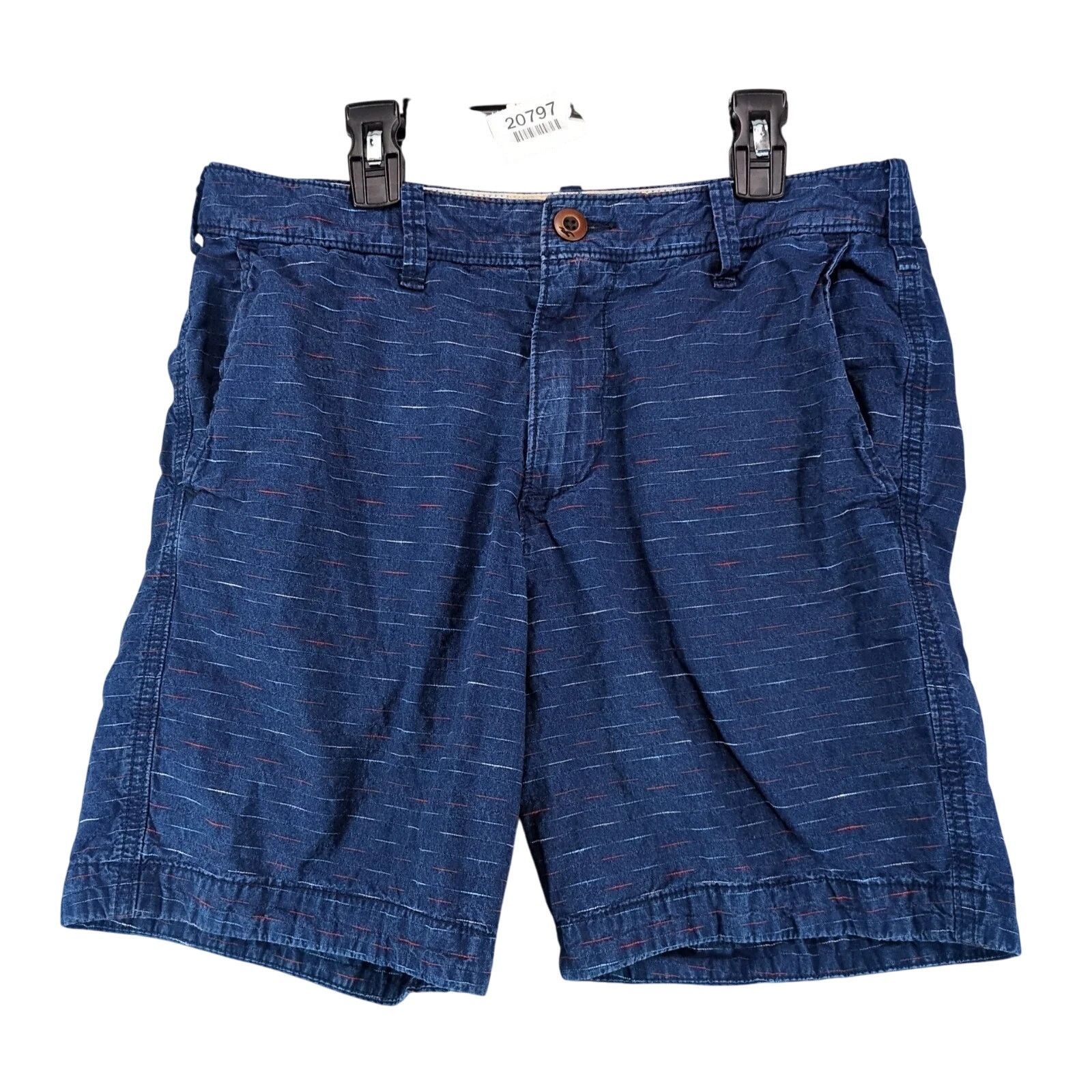 Hollister Hollister Beach Prep Fit Blue Multi Shorts Men's 30x7" Size US 30 / EU 46 - 1 Thumbnail
