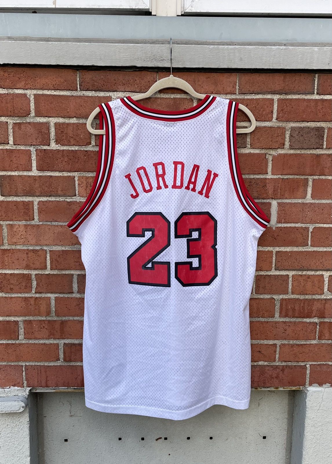 Nike Nike Team Michael Jordan 1984 Chicago Bulls Flight Jersey Size US XL / EU 56 / 4 - 6 Thumbnail